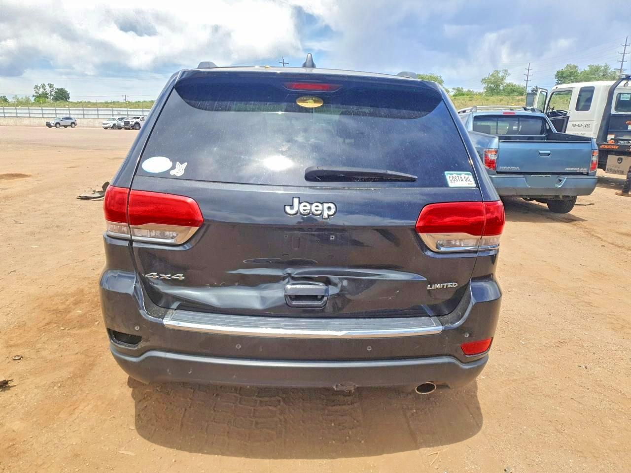 2015 Jeep Grand Cherokee Limited Black vin: 1C4RJFBG7FC226951