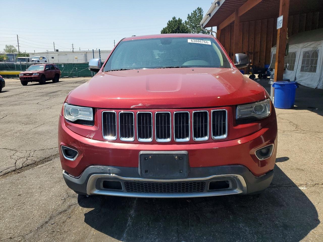 2015 Jeep Grand Cherokee Limited Burgundy vin: 1C4RJFBG7FC230384