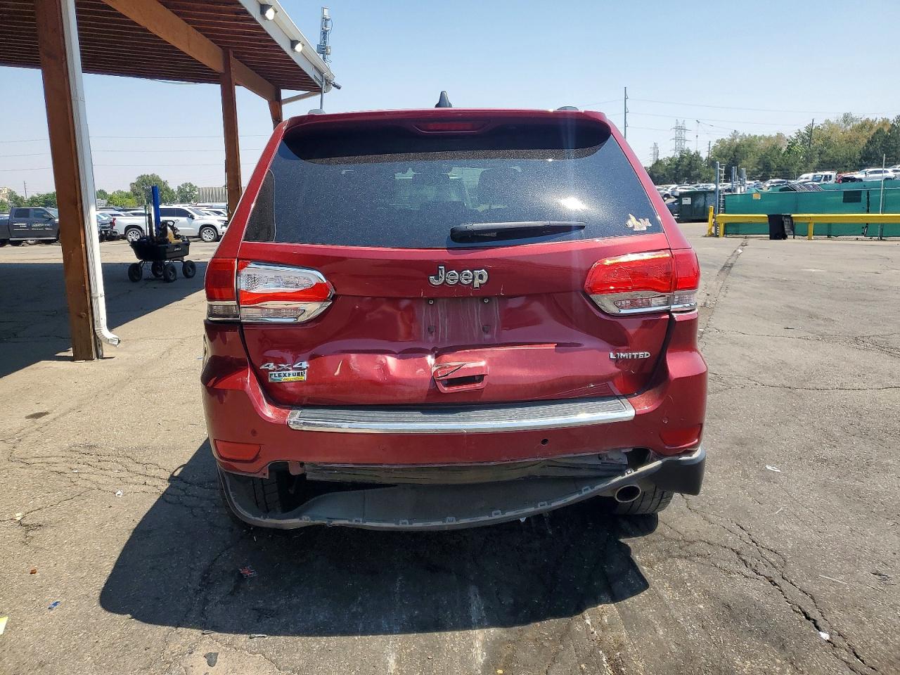 2015 Jeep Grand Cherokee Limited Burgundy vin: 1C4RJFBG7FC230384