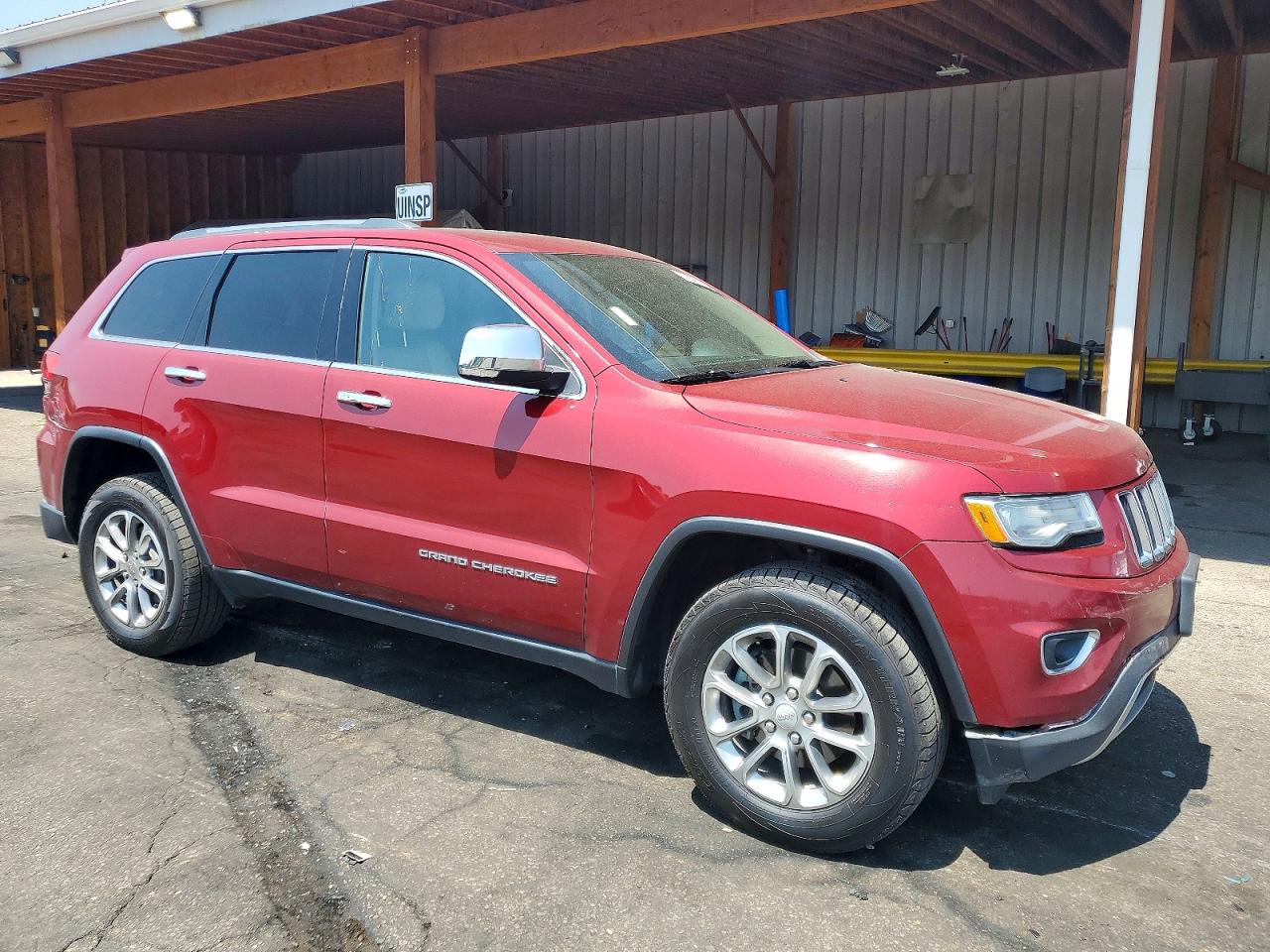 2015 Jeep Grand Cherokee Limited Burgundy vin: 1C4RJFBG7FC230384