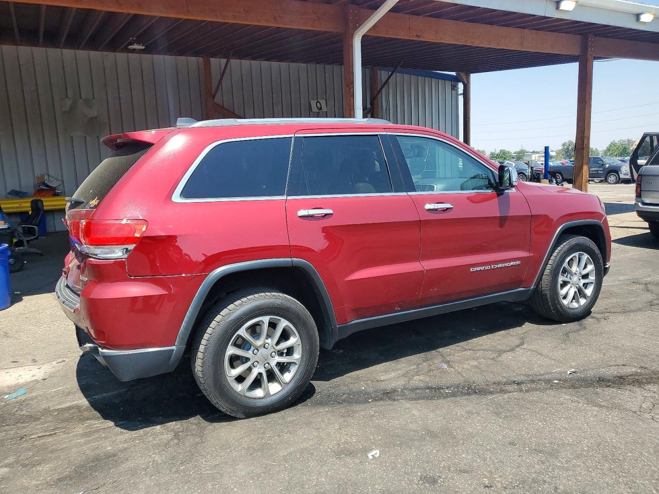 2015 Jeep Grand Cherokee Limited Burgundy vin: 1C4RJFBG7FC230384
