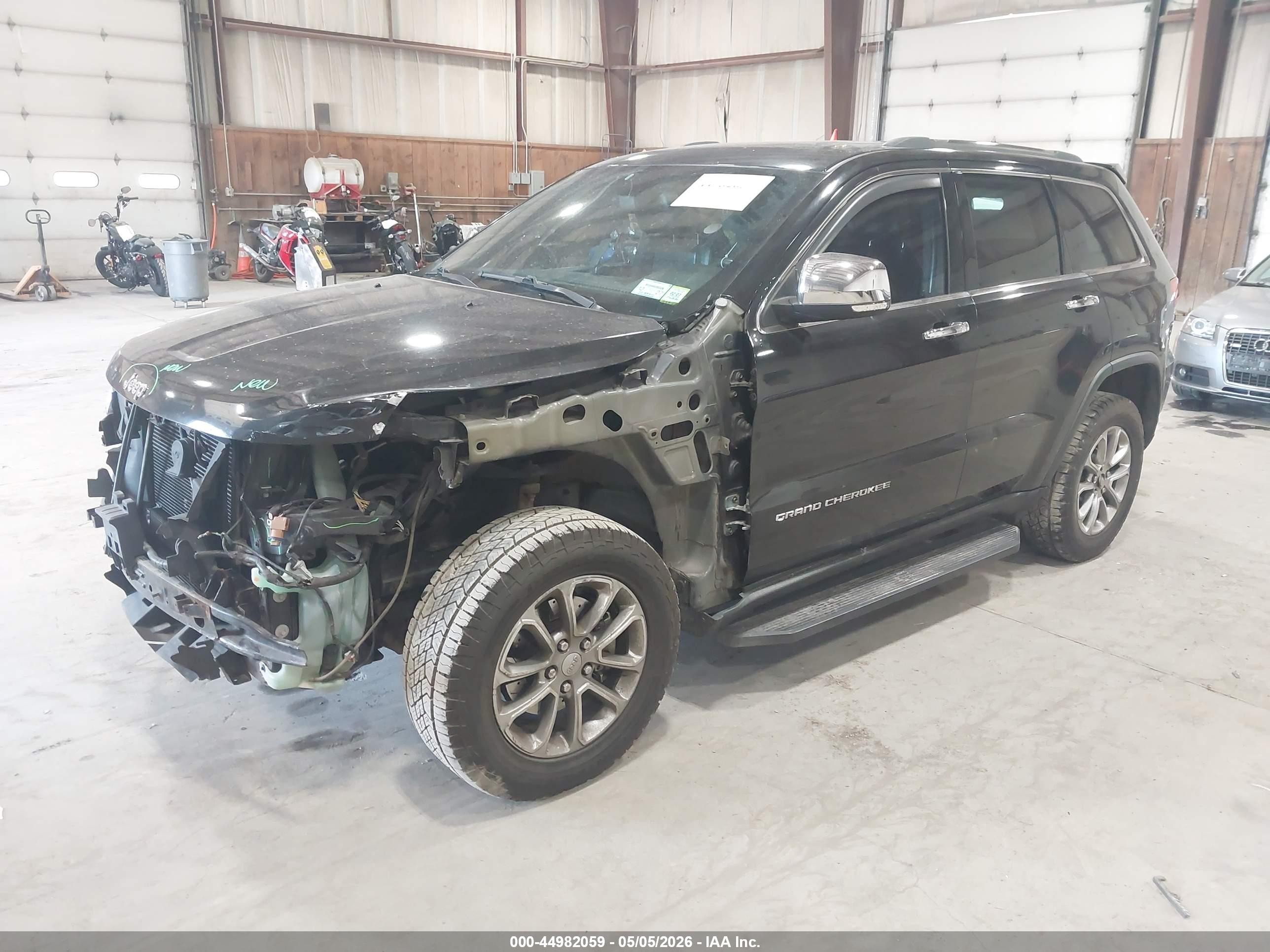 2015 Jeep Grand Cherokee Limited Black vin: 1C4RJFBG7FC605965