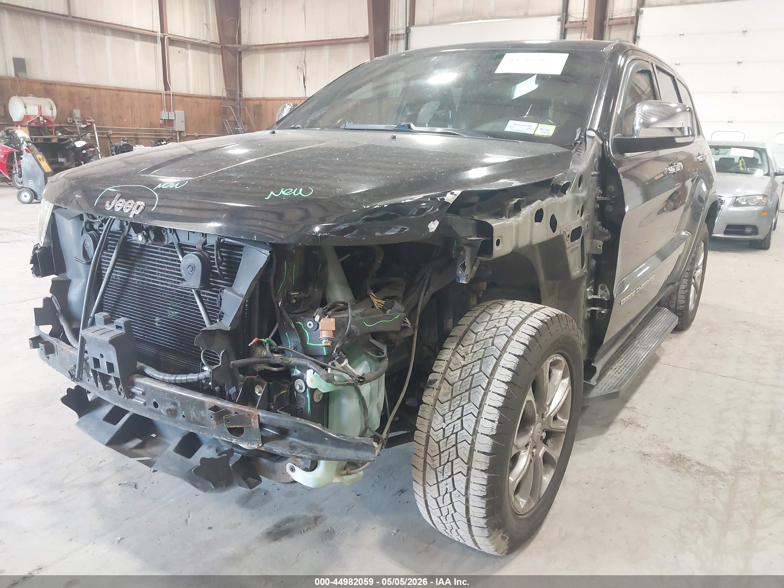 2015 Jeep Grand Cherokee Limited Black vin: 1C4RJFBG7FC605965