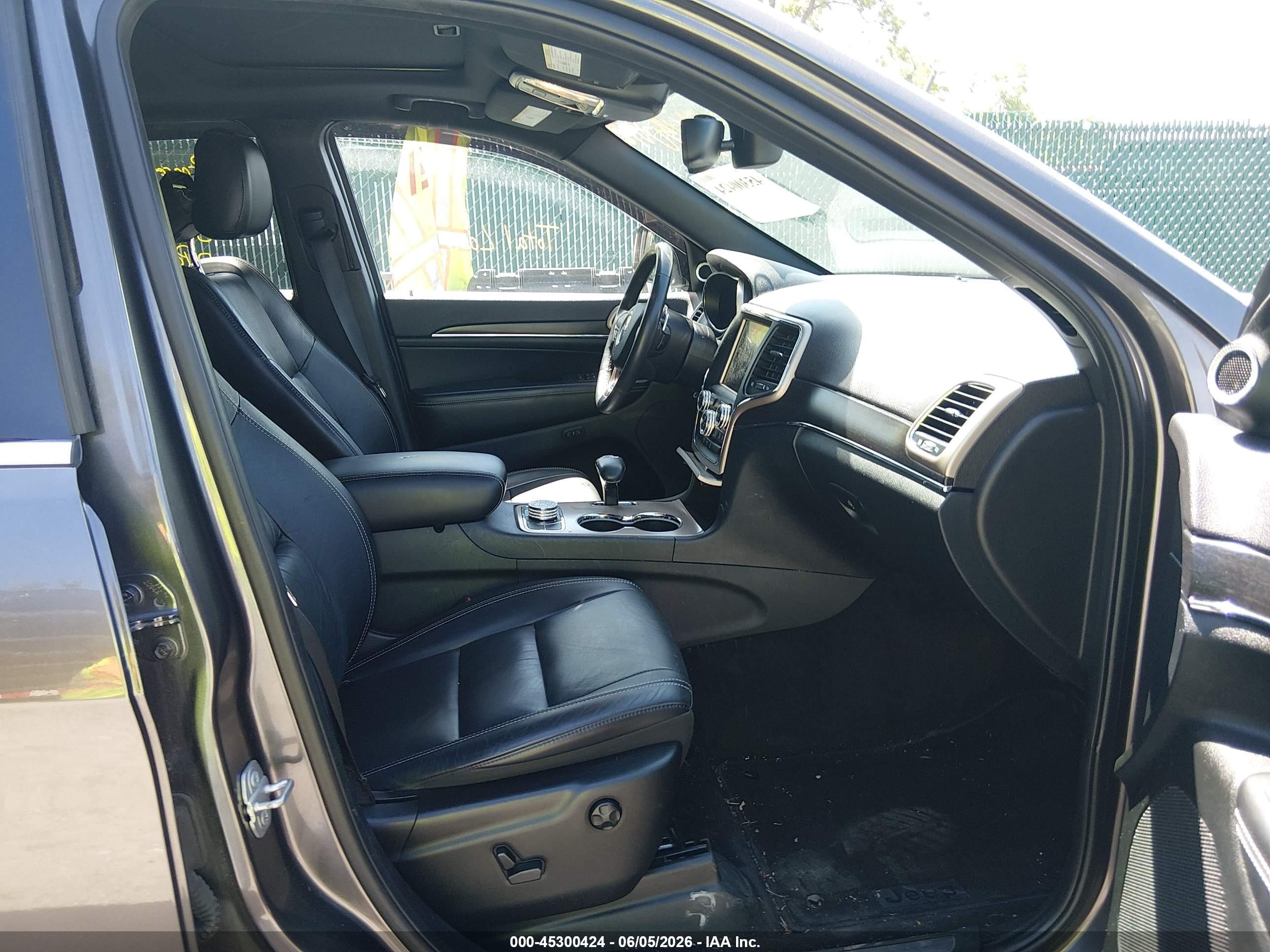 2015 Jeep Grand Cherokee Limited Light Blue vin: 1C4RJFBG7FC606355
