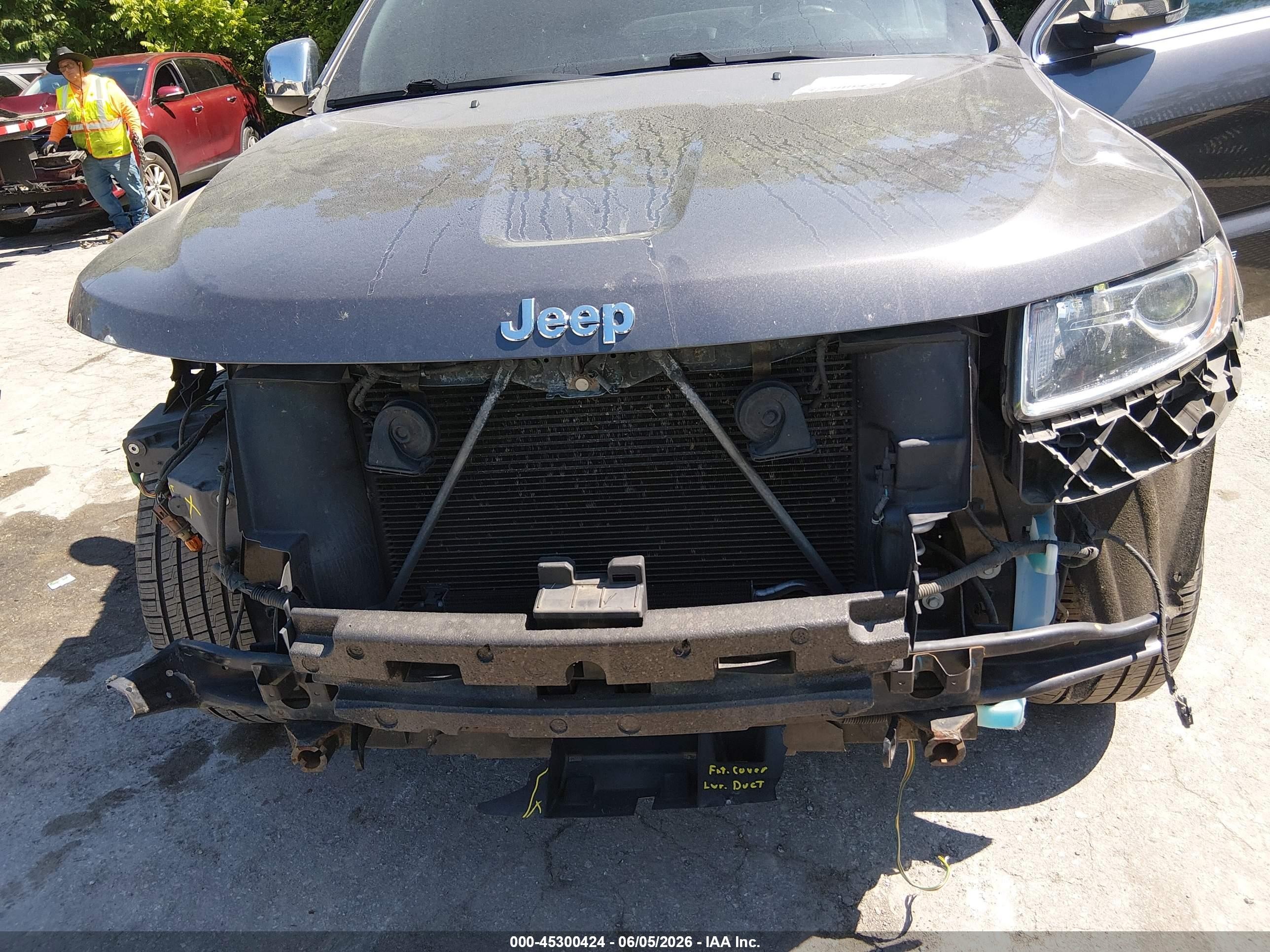 2015 Jeep Grand Cherokee Limited Light Blue vin: 1C4RJFBG7FC606355