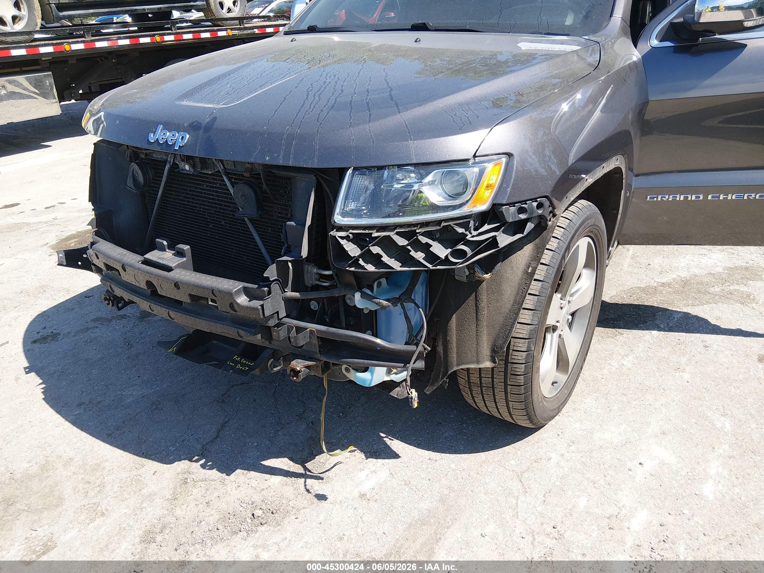 2015 Jeep Grand Cherokee Limited Light Blue vin: 1C4RJFBG7FC606355