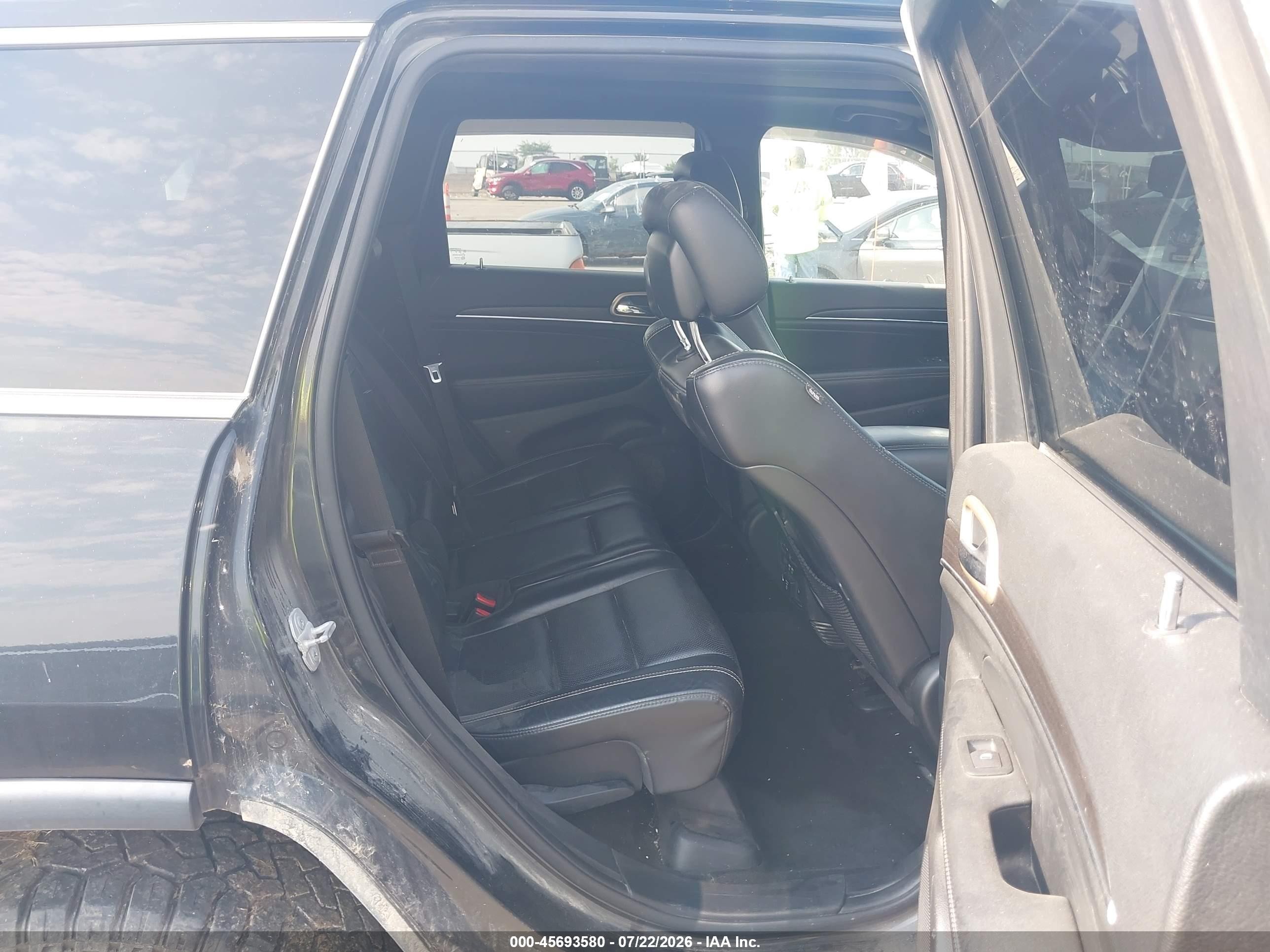 2015 Jeep Grand Cherokee Limited Черный vin: 1C4RJFBG7FC609515