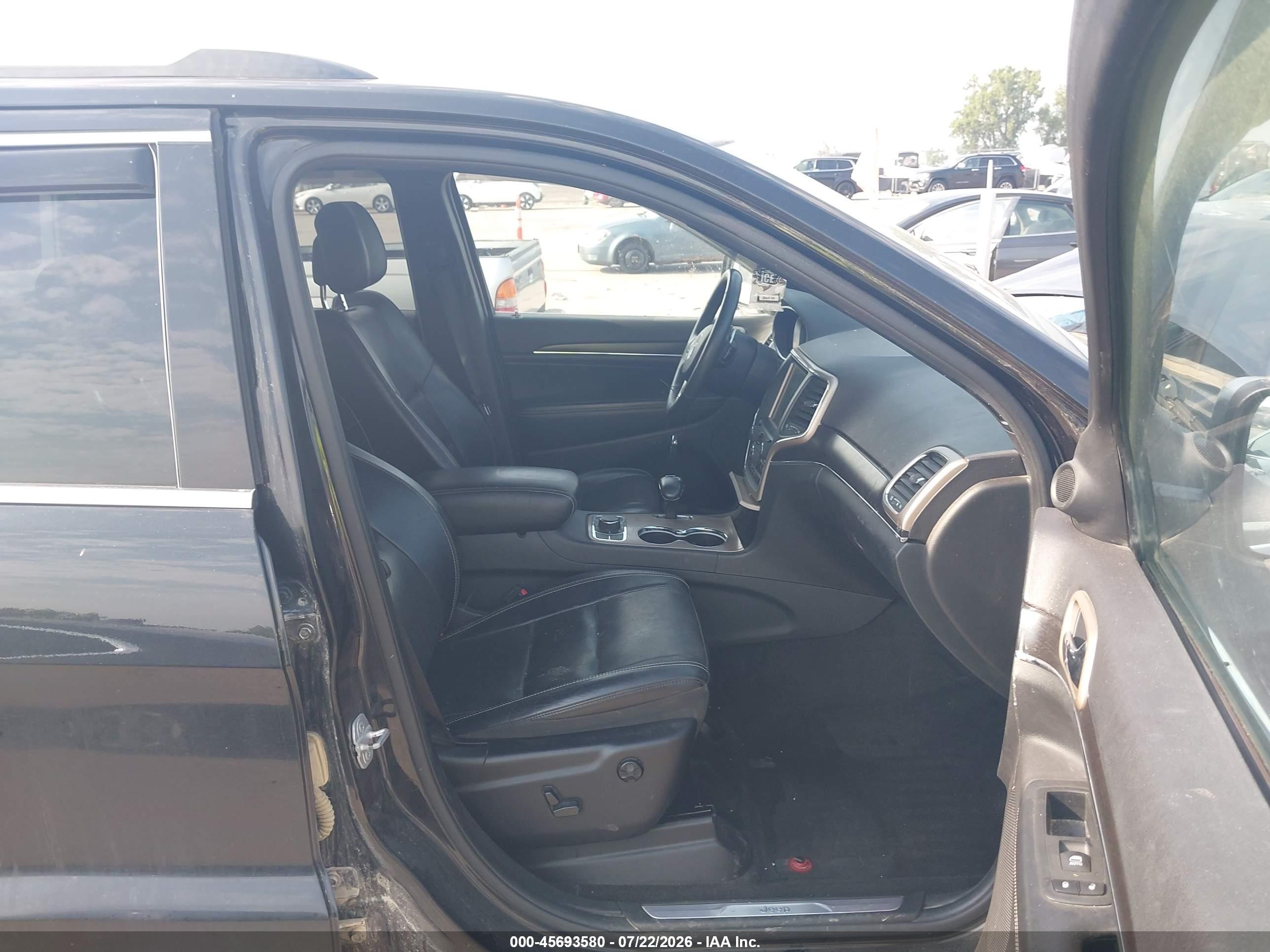 2015 Jeep Grand Cherokee Limited Черный vin: 1C4RJFBG7FC609515