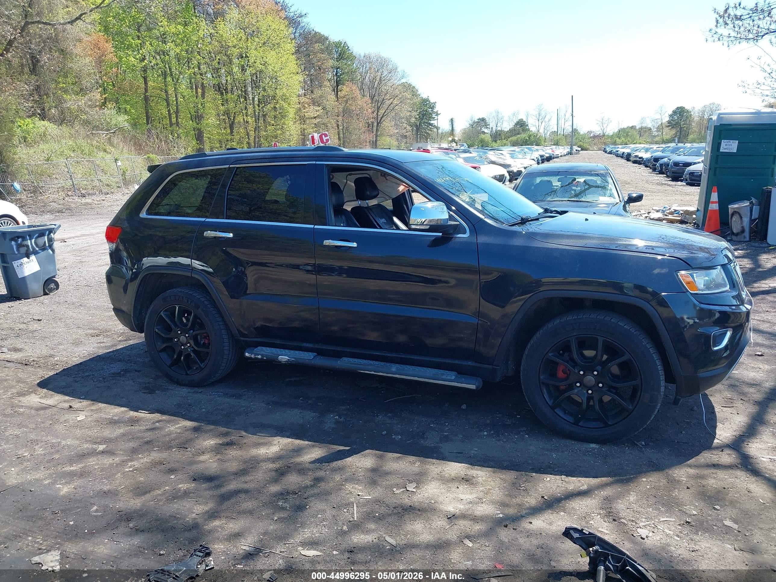 2015 Jeep Grand Cherokee Limited Black vin: 1C4RJFBG7FC667768