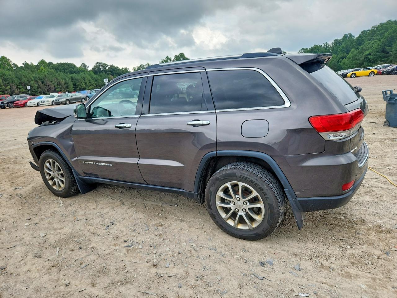 2015 Jeep Grand Cherokee Limited Gray vin: 1C4RJFBG7FC680813
