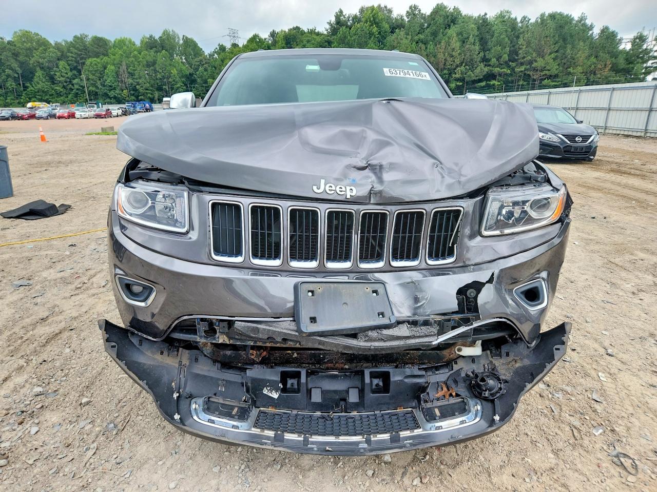 2015 Jeep Grand Cherokee Limited Gray vin: 1C4RJFBG7FC680813