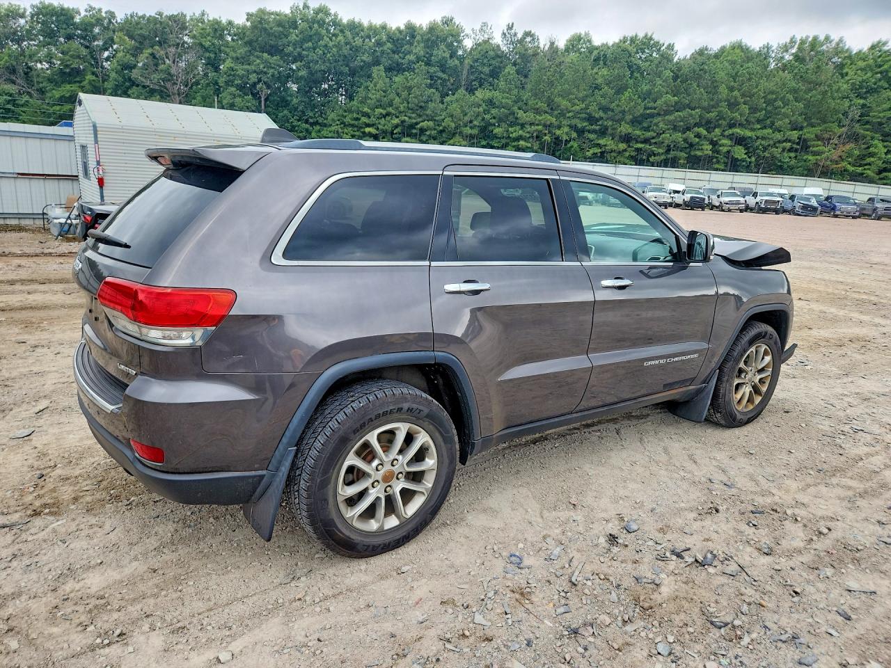 2015 Jeep Grand Cherokee Limited Gray vin: 1C4RJFBG7FC680813