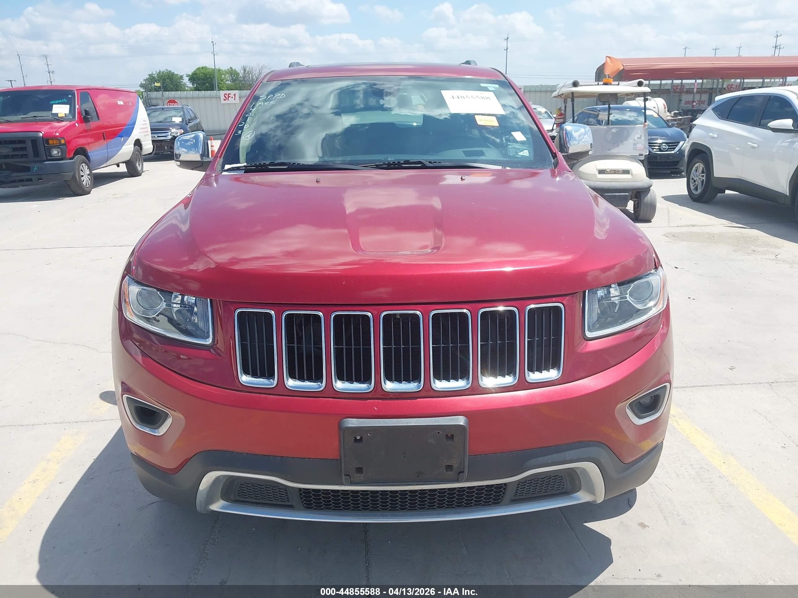 2015 Jeep Grand Cherokee Limited Maroon vin: 1C4RJFBG7FC711929
