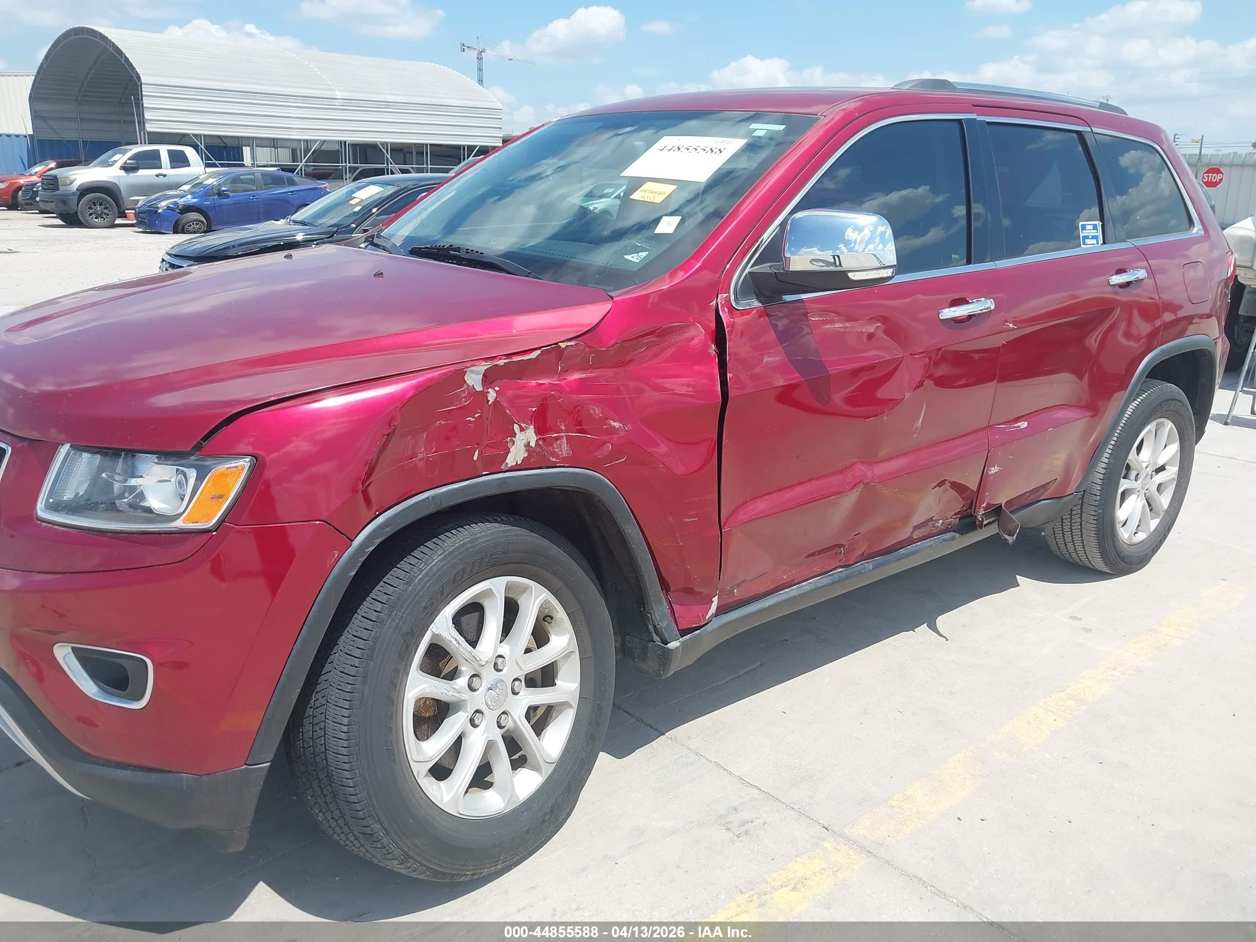 2015 Jeep Grand Cherokee Limited Maroon vin: 1C4RJFBG7FC711929