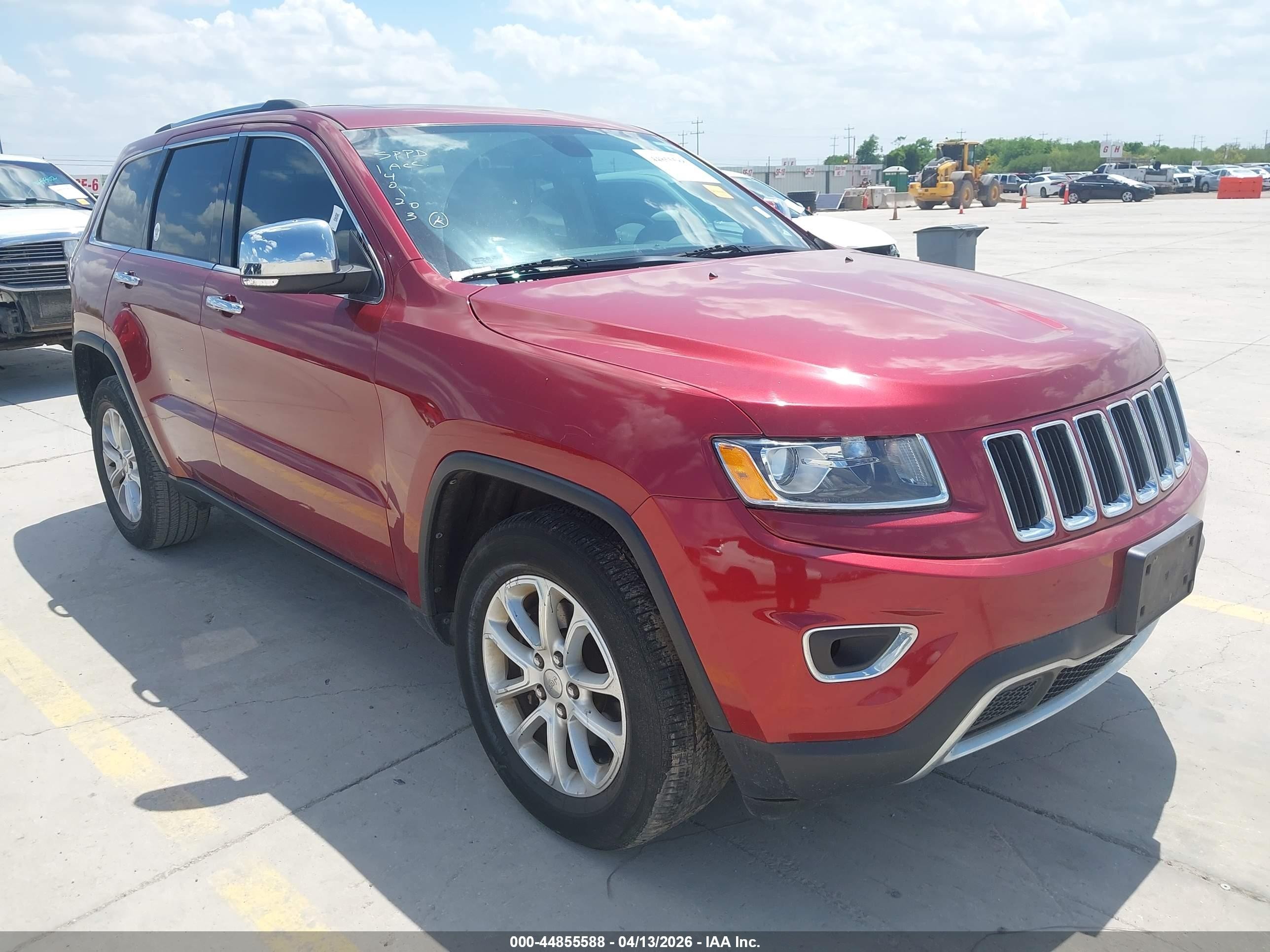 2015 Jeep Grand Cherokee Limited Maroon vin: 1C4RJFBG7FC711929