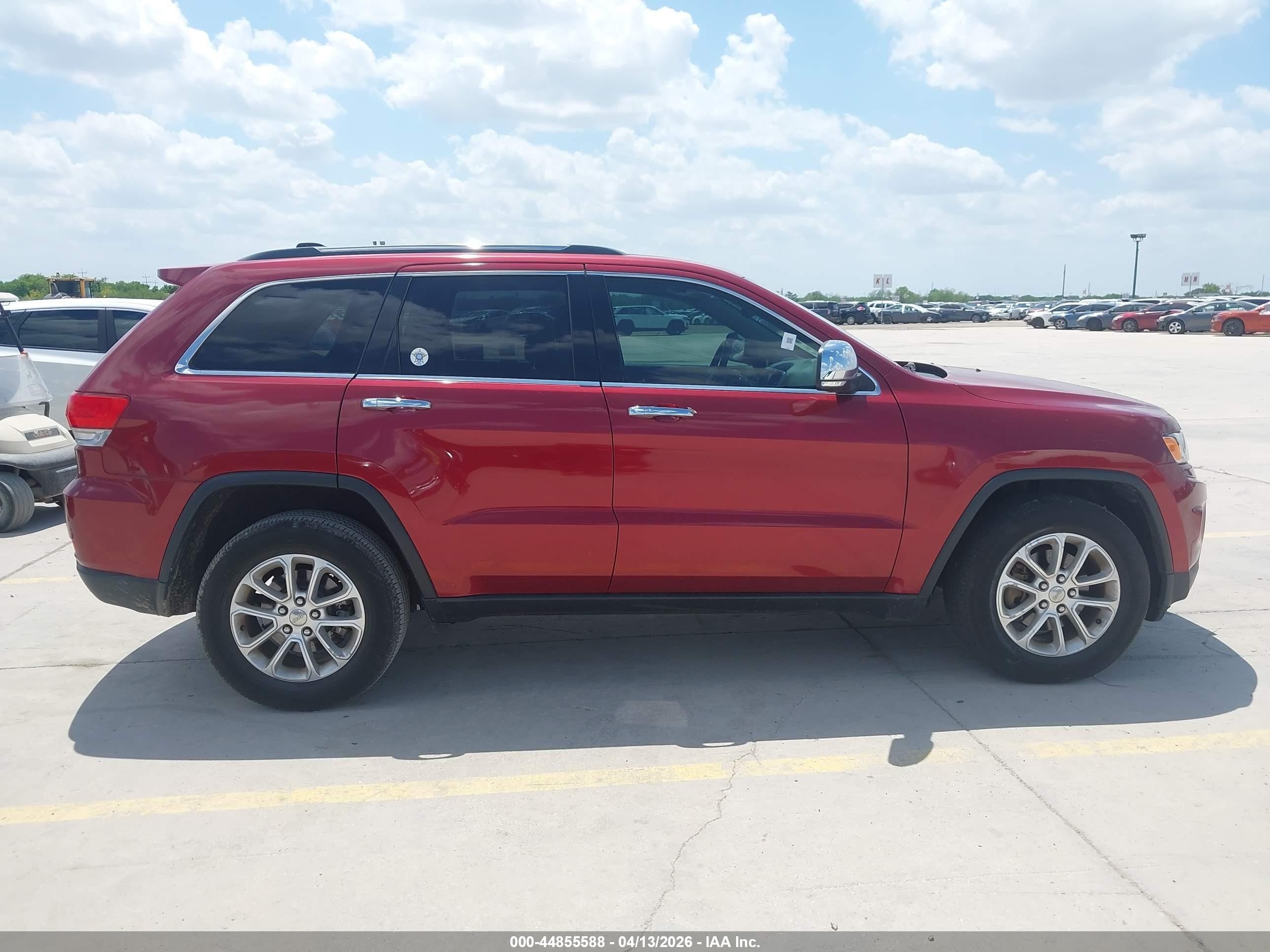 2015 Jeep Grand Cherokee Limited Maroon vin: 1C4RJFBG7FC711929