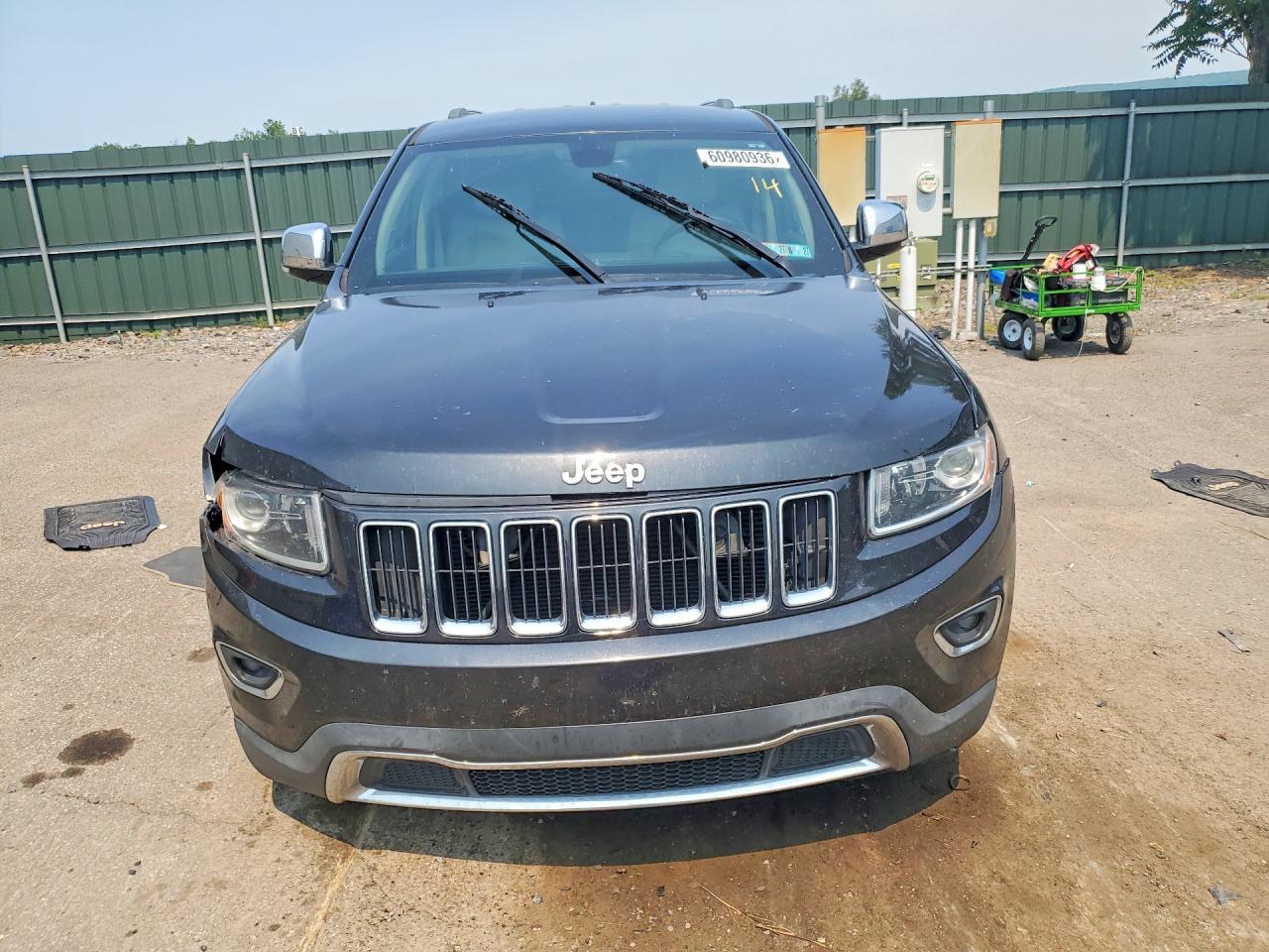 2015 Jeep Grand Cherokee Limited Black vin: 1C4RJFBG7FC716354