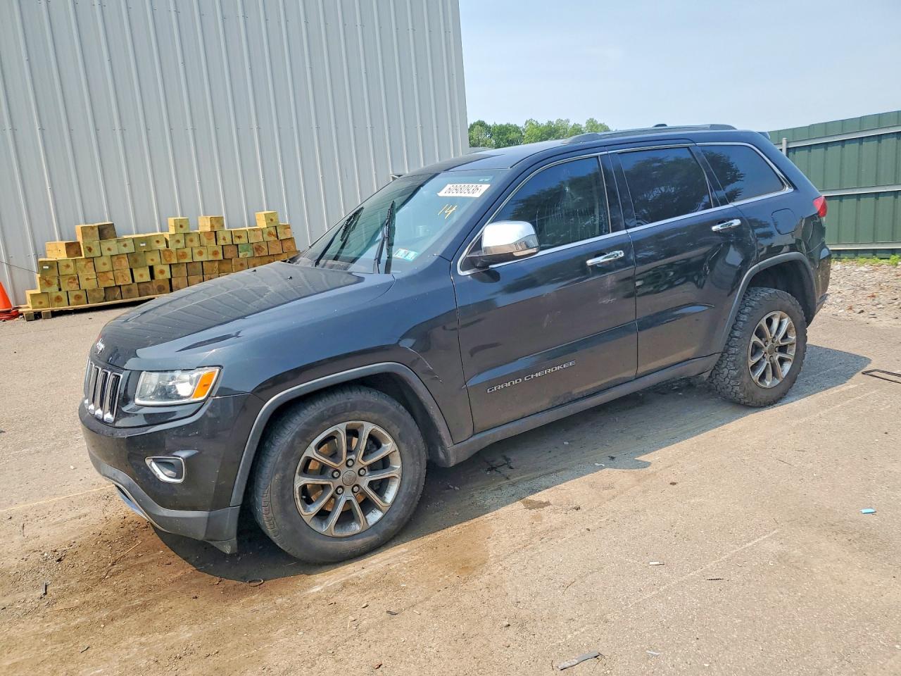 2015 Jeep Grand Cherokee Limited Black vin: 1C4RJFBG7FC716354