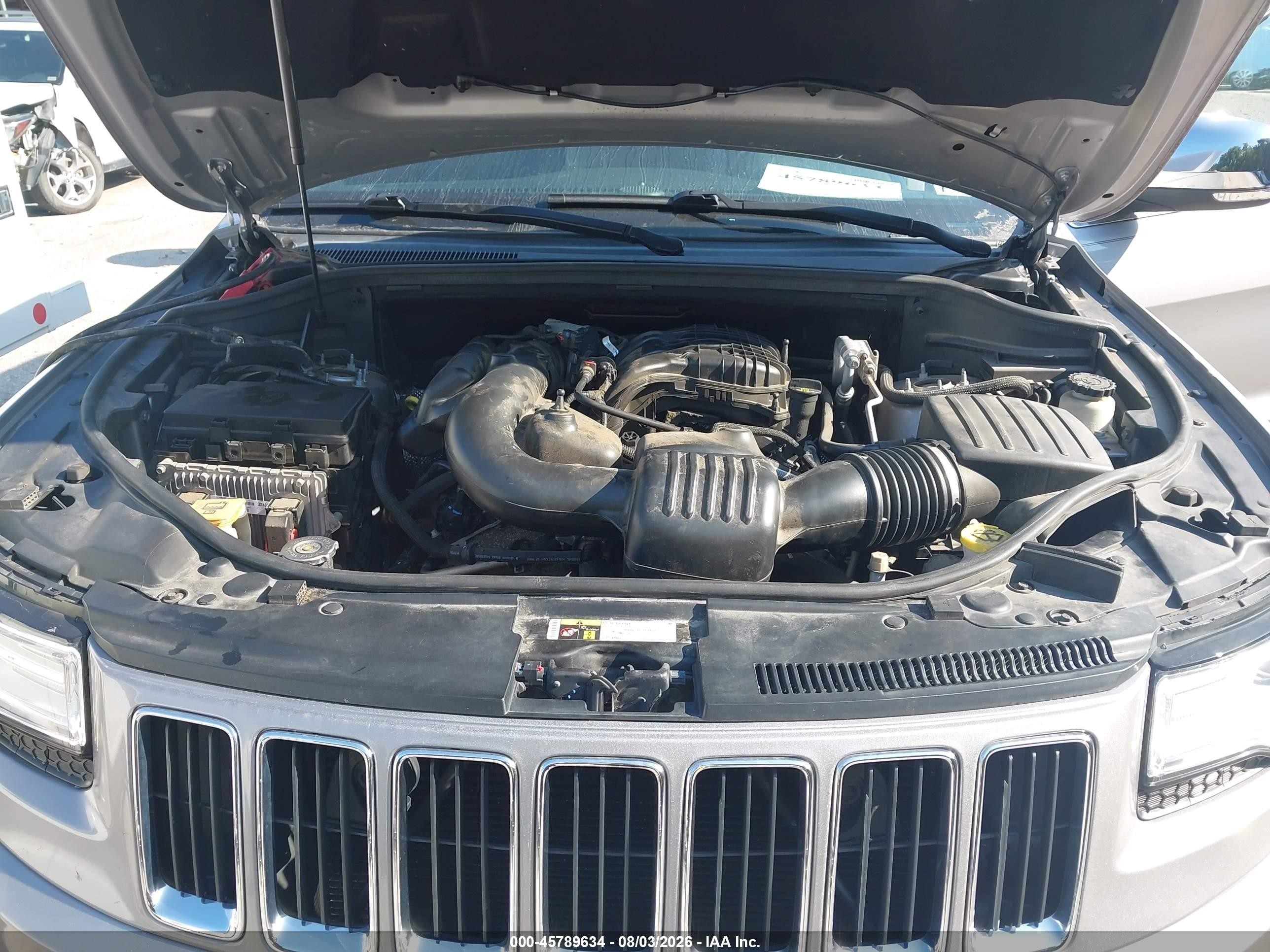 2015 Jeep Grand Cherokee Limited Silver vin: 1C4RJFBG7FC717407