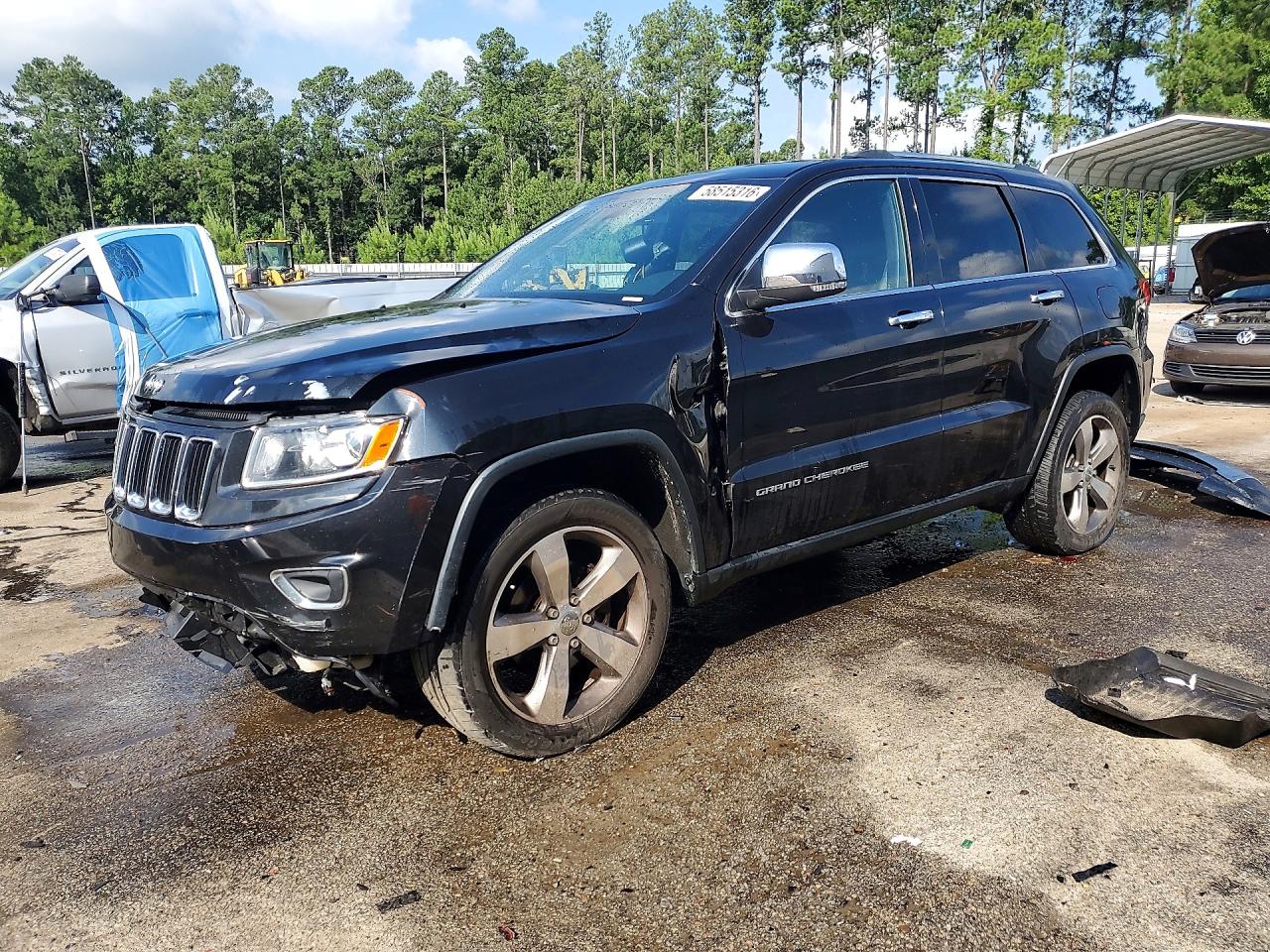 2015 Jeep Grand Cherokee Limited Charcoal vin: 1C4RJFBG7FC724907