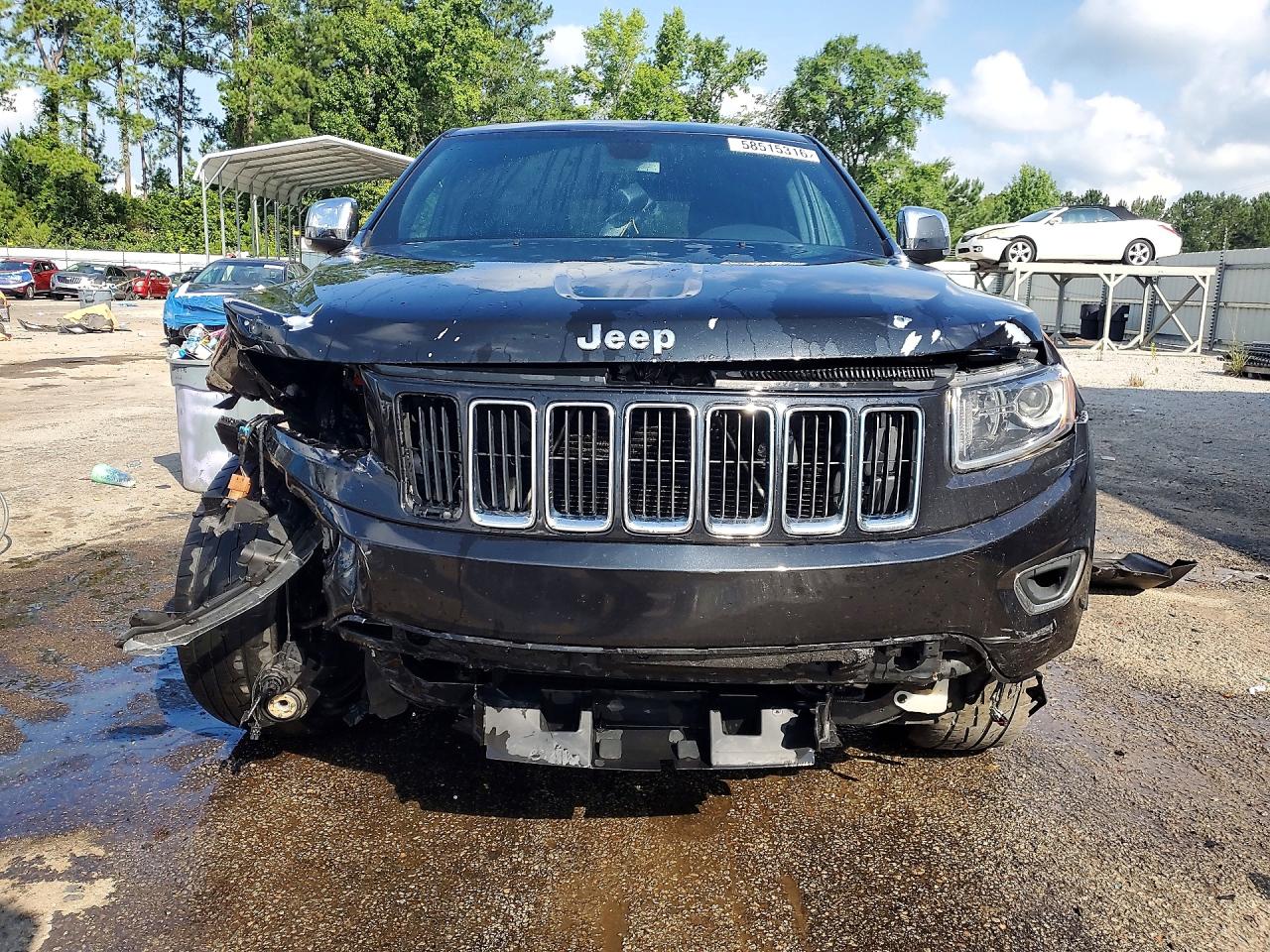 2015 Jeep Grand Cherokee Limited Charcoal vin: 1C4RJFBG7FC724907
