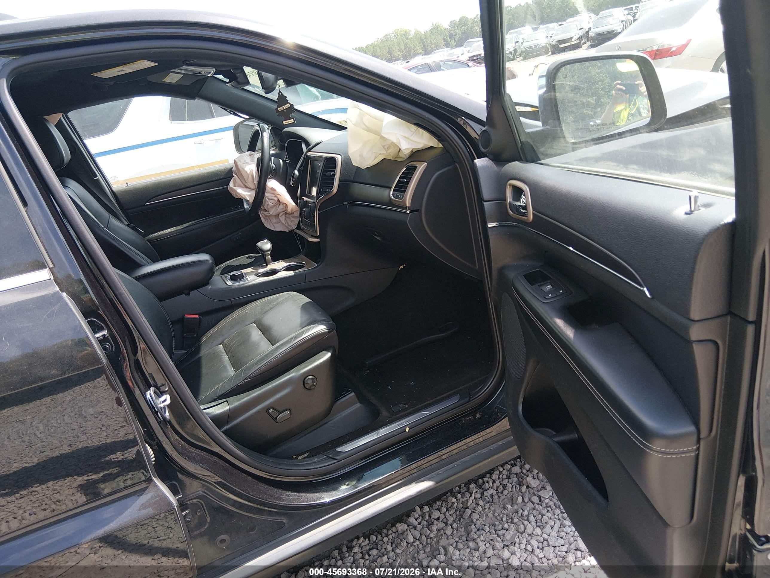 2015 Jeep Grand Cherokee Limited Black vin: 1C4RJFBG7FC759074