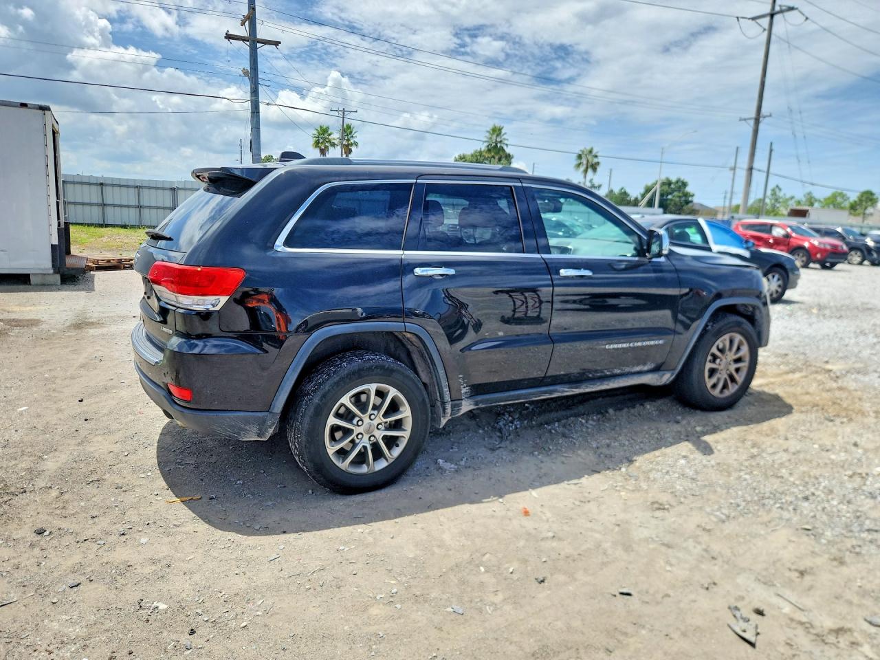 2015 Jeep Grand Cherokee Limited Black vin: 1C4RJFBG7FC806975