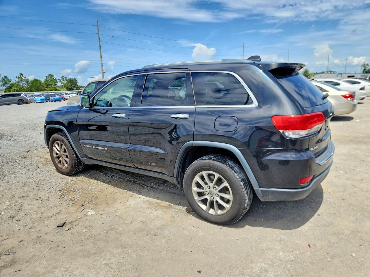 2015 Jeep Grand Cherokee Limited Black vin: 1C4RJFBG7FC806975
