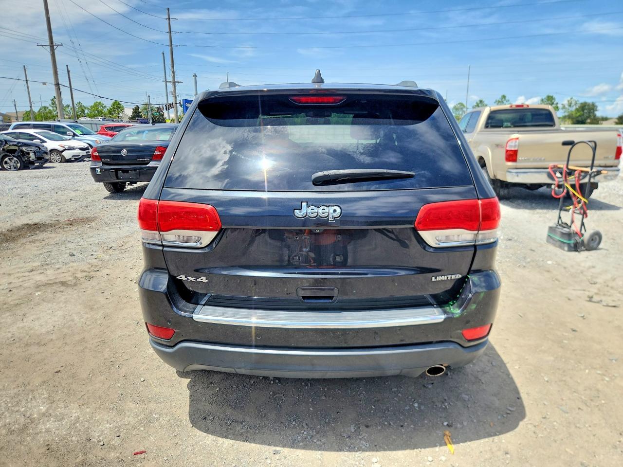 2015 Jeep Grand Cherokee Limited Black vin: 1C4RJFBG7FC806975