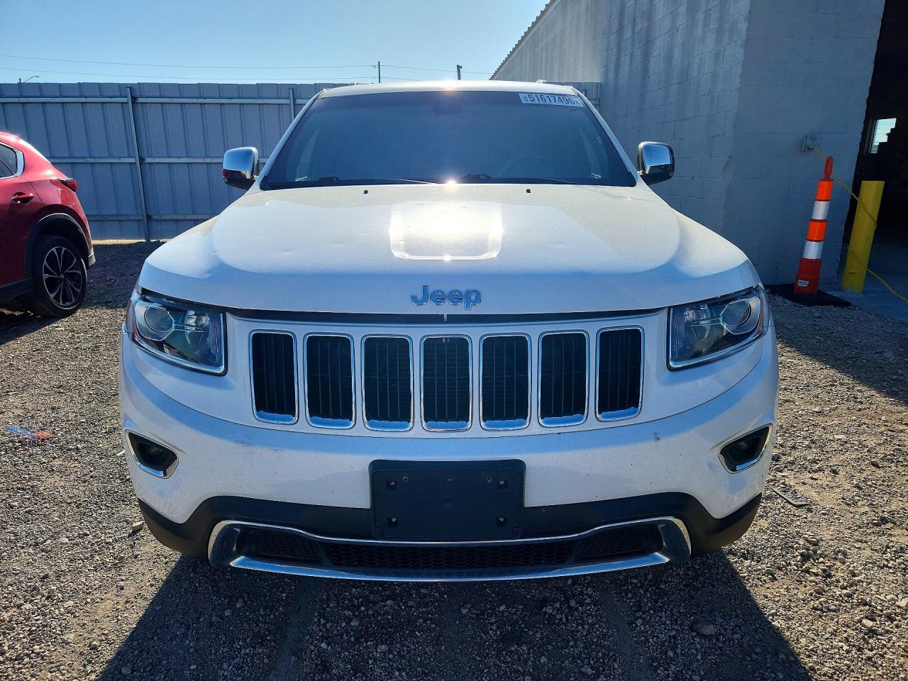 2015 Jeep Grand Cherokee Limited White vin: 1C4RJFBG7FC840379