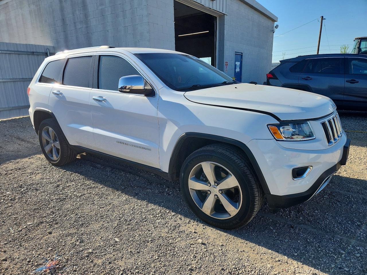 2015 Jeep Grand Cherokee Limited White vin: 1C4RJFBG7FC840379