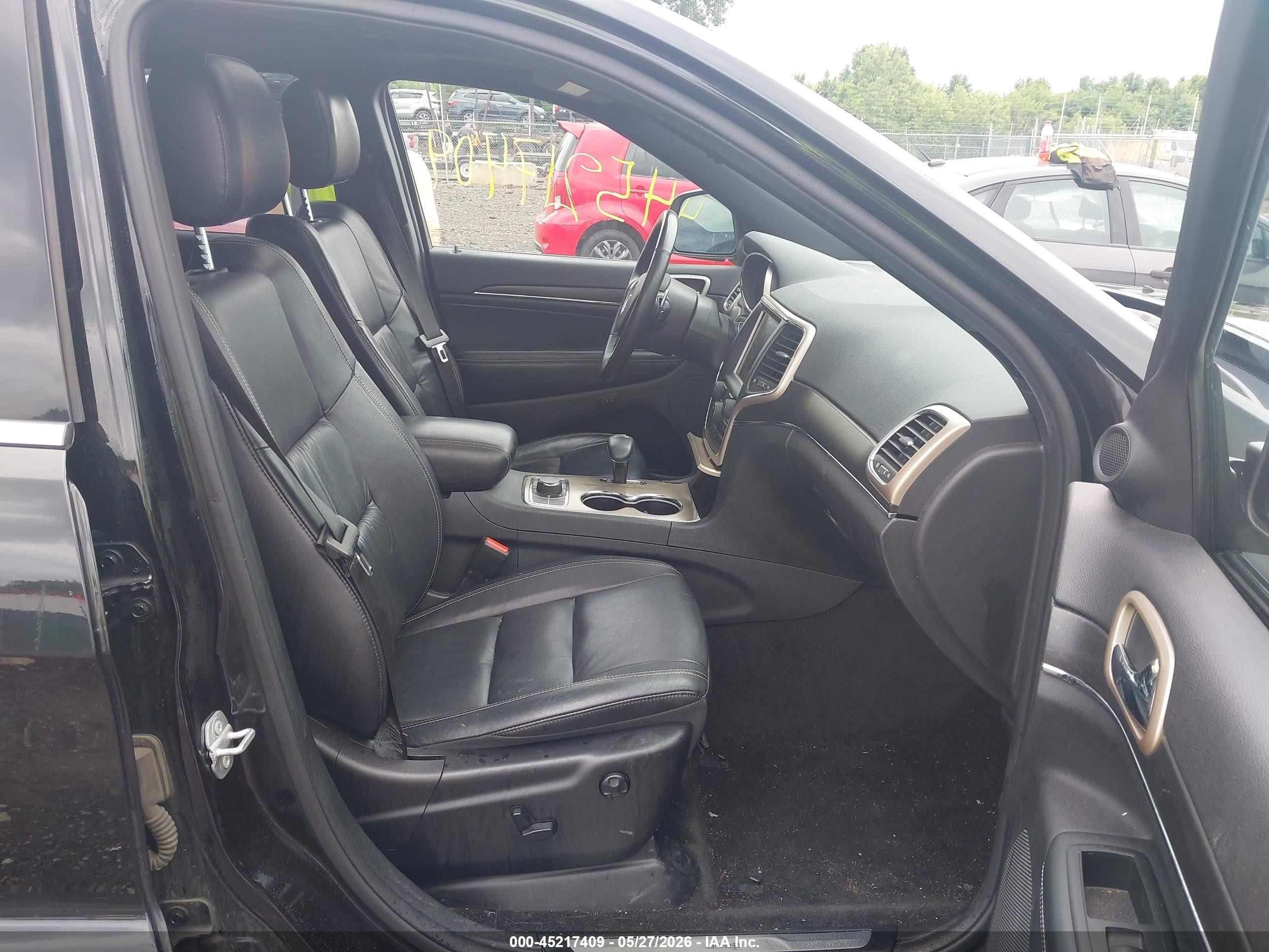2015 Jeep Grand Cherokee Limited Black vin: 1C4RJFBG7FC847784