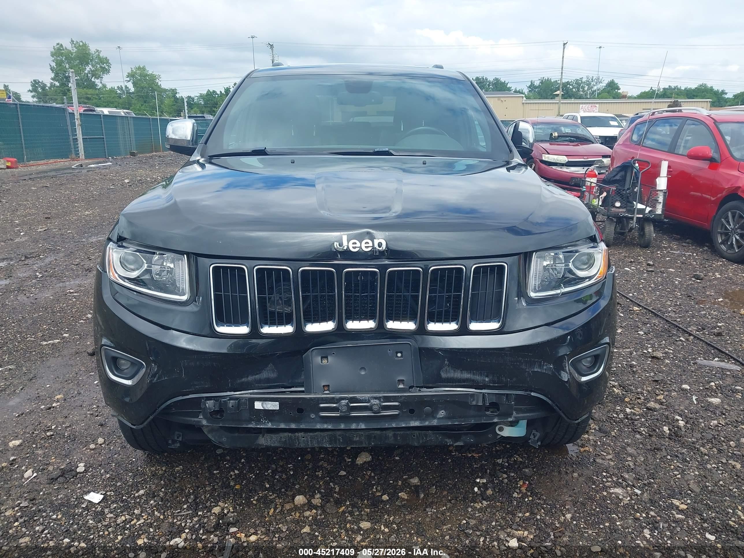 2015 Jeep Grand Cherokee Limited Black vin: 1C4RJFBG7FC847784