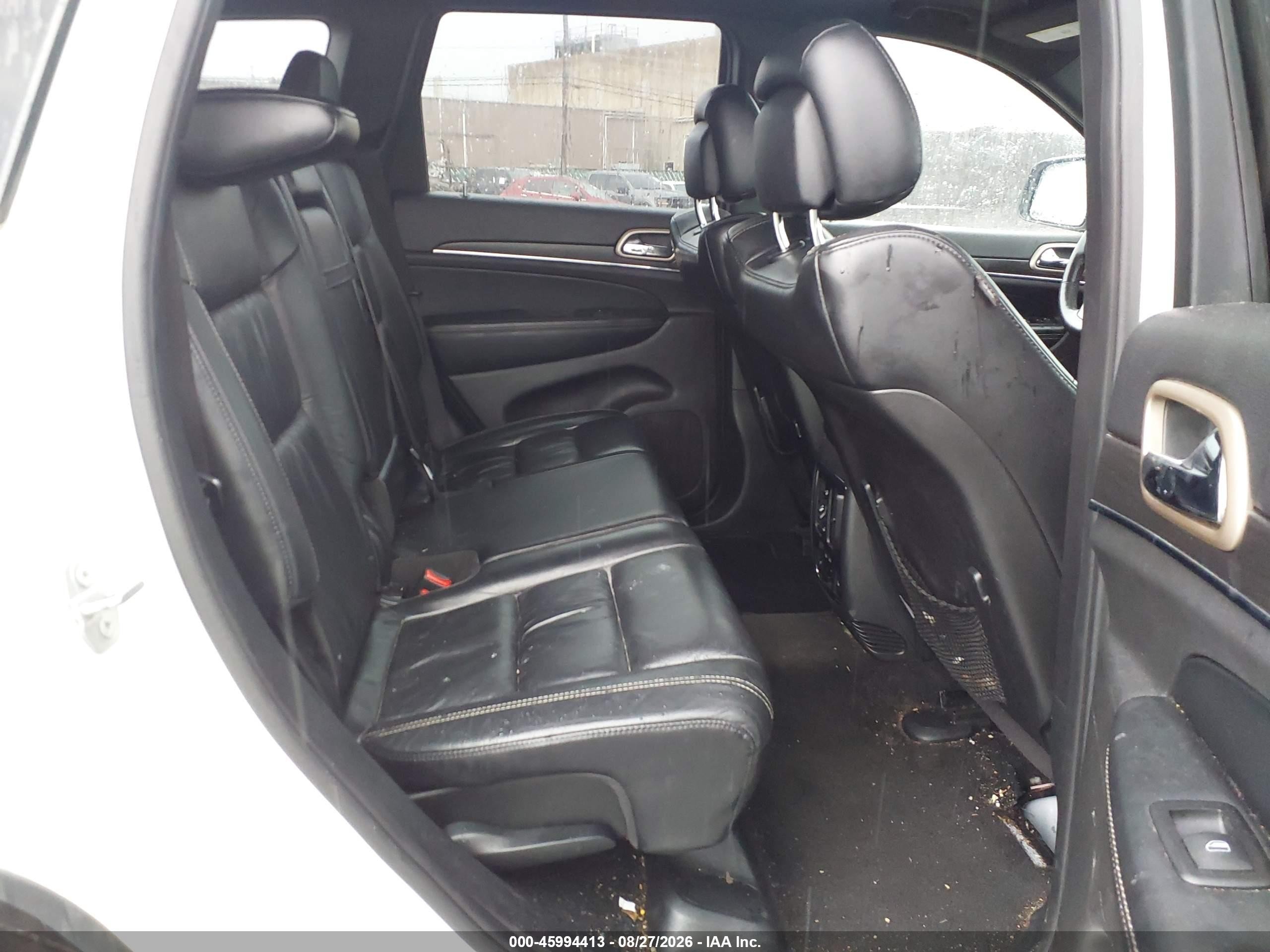 2015 Jeep Grand Cherokee Limited White vin: 1C4RJFBG7FC859921
