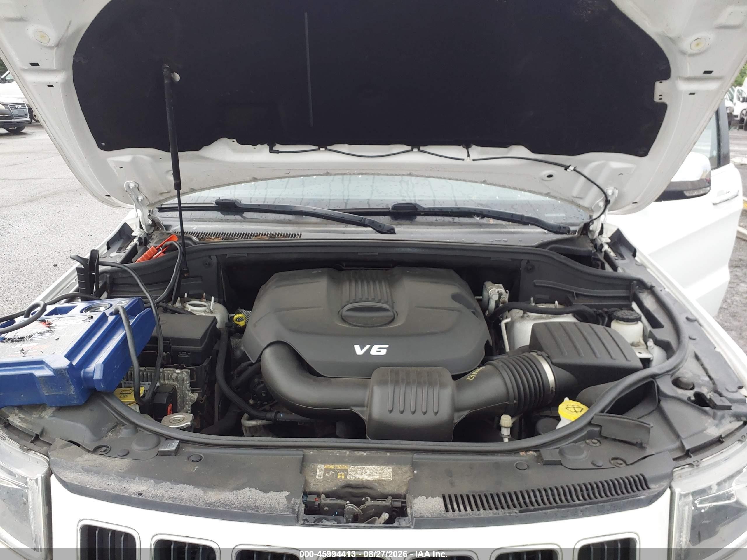2015 Jeep Grand Cherokee Limited White vin: 1C4RJFBG7FC859921