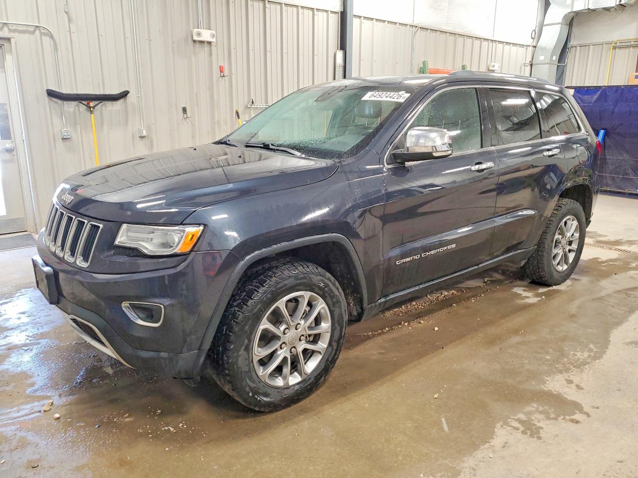 2016 Jeep Grand Cherokee Limited Угольный vin: 1C4RJFBG7GC316702