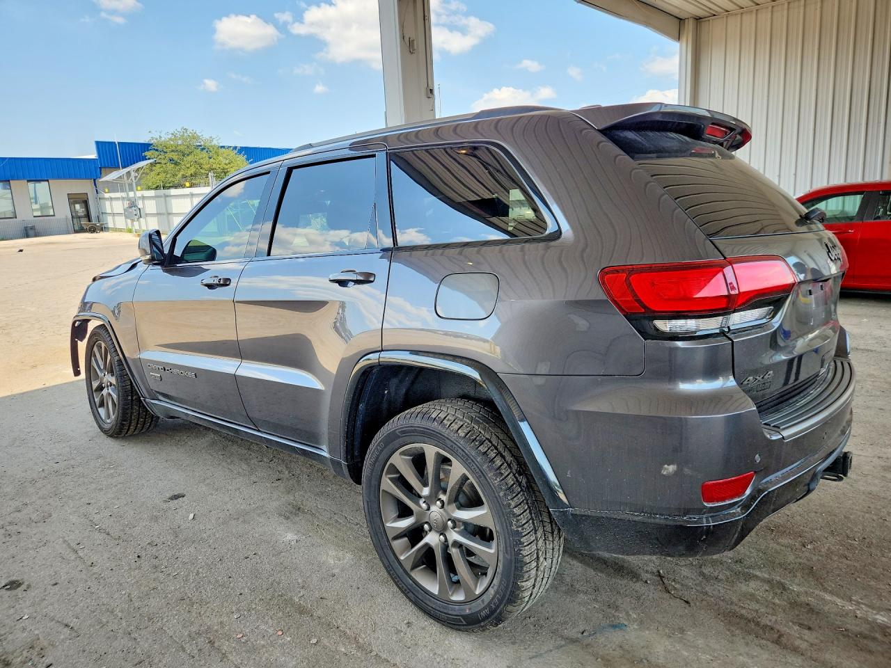 2016 Jeep Grand Cherokee Limited Серый vin: 1C4RJFBG7GC389097