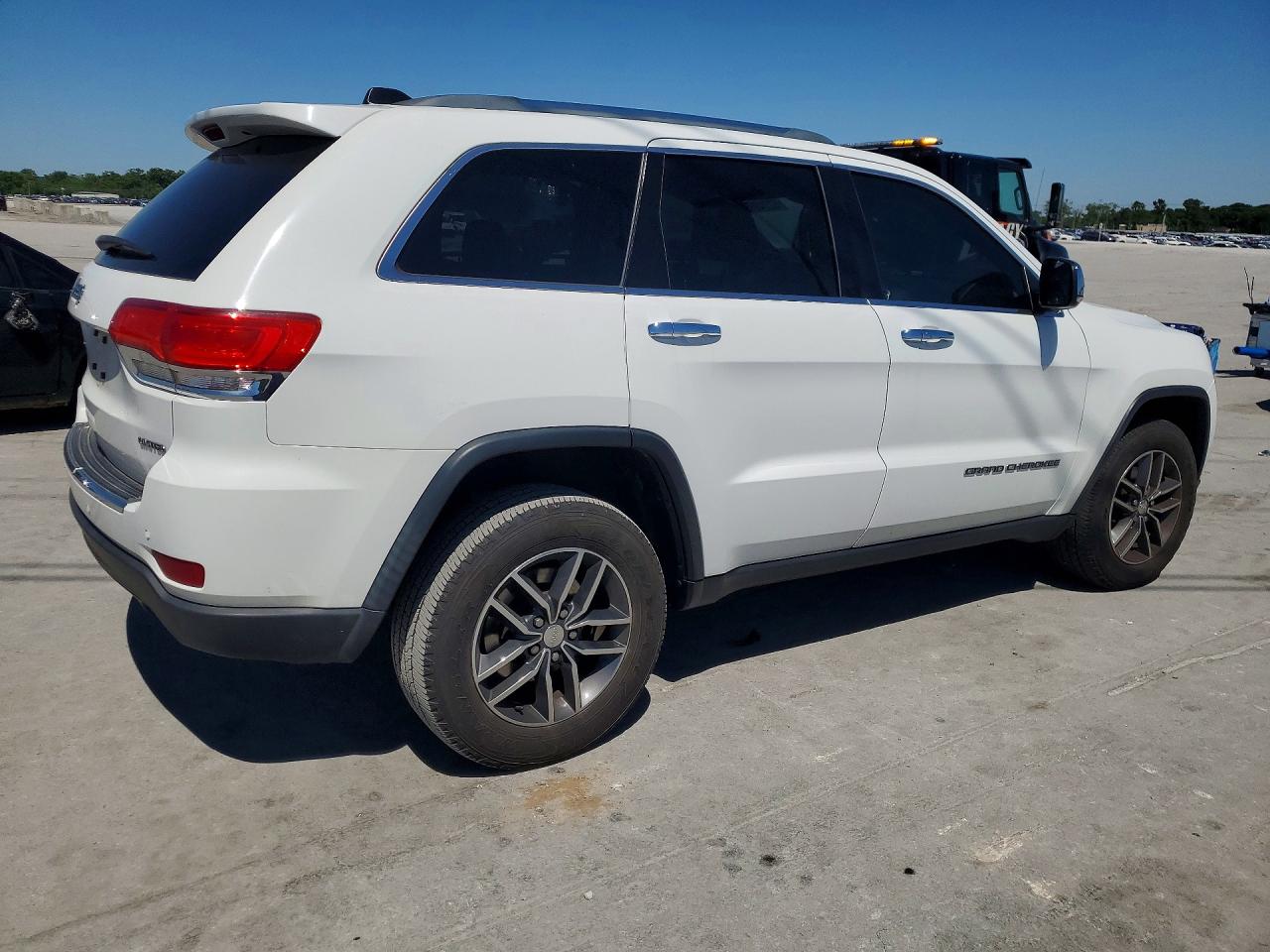 2018 Jeep Grand Cherokee Limited Белый vin: 1C4RJFBG7JC459186