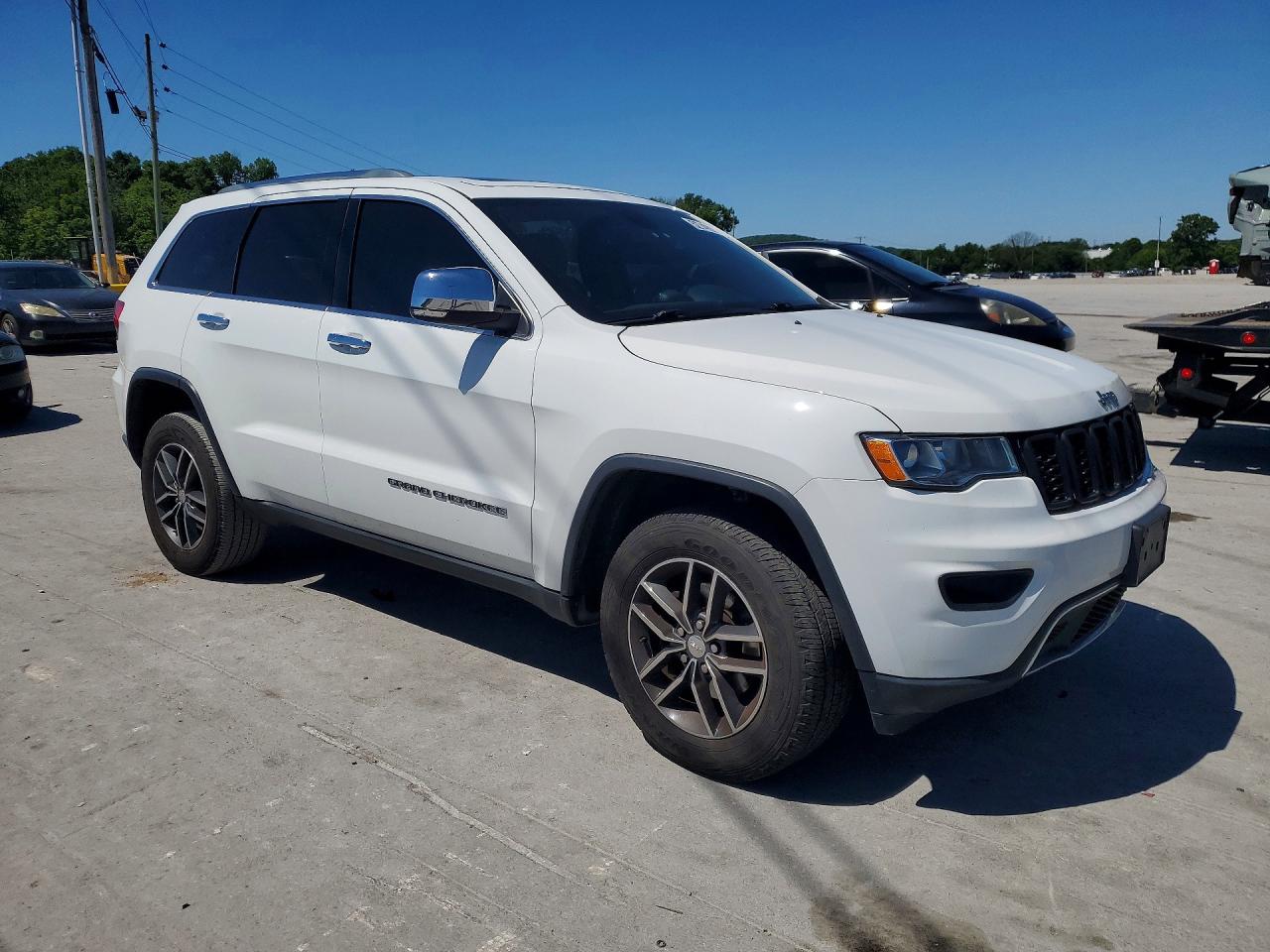 2018 Jeep Grand Cherokee Limited Белый vin: 1C4RJFBG7JC459186