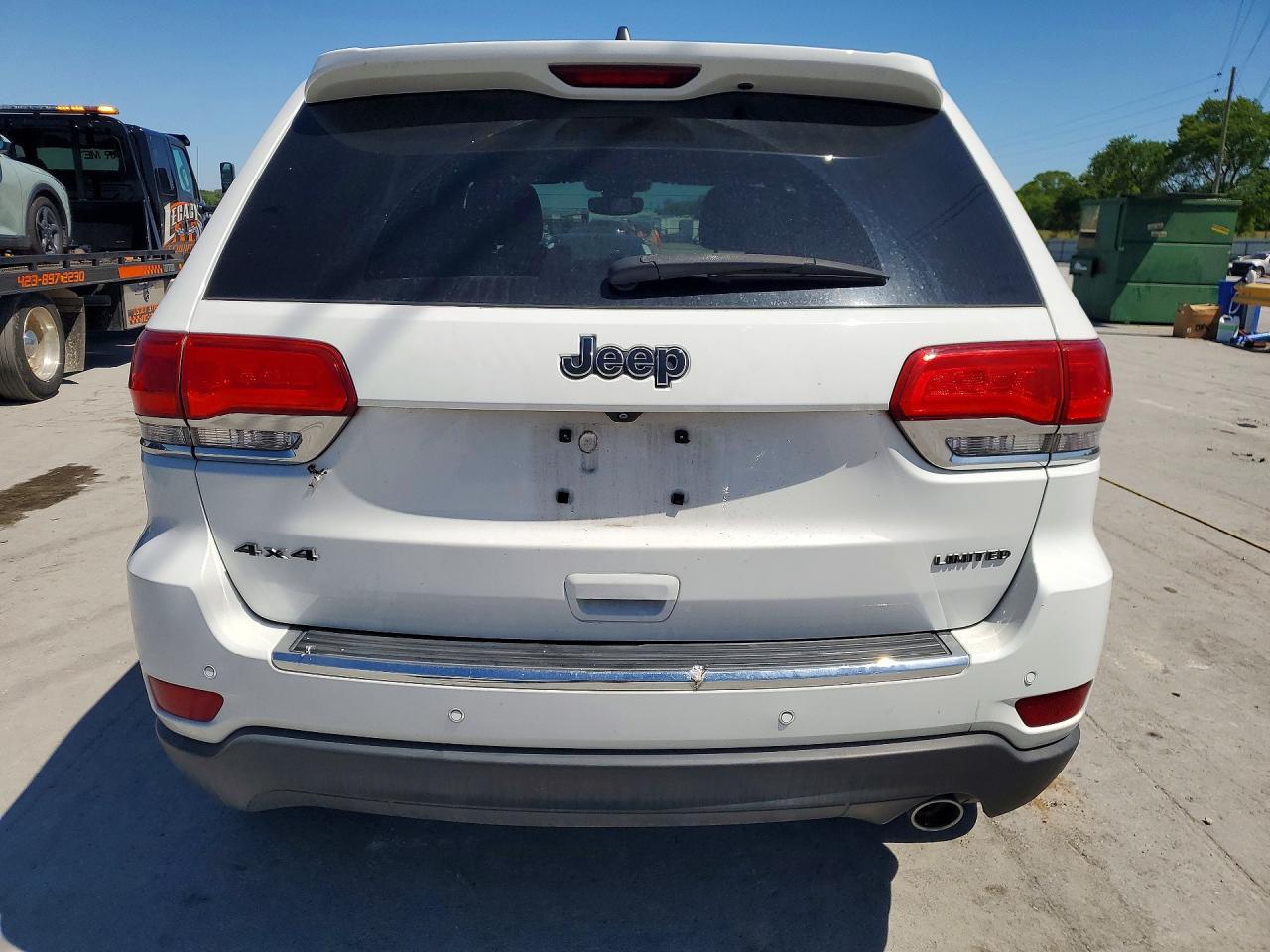 2018 Jeep Grand Cherokee Limited Белый vin: 1C4RJFBG7JC459186