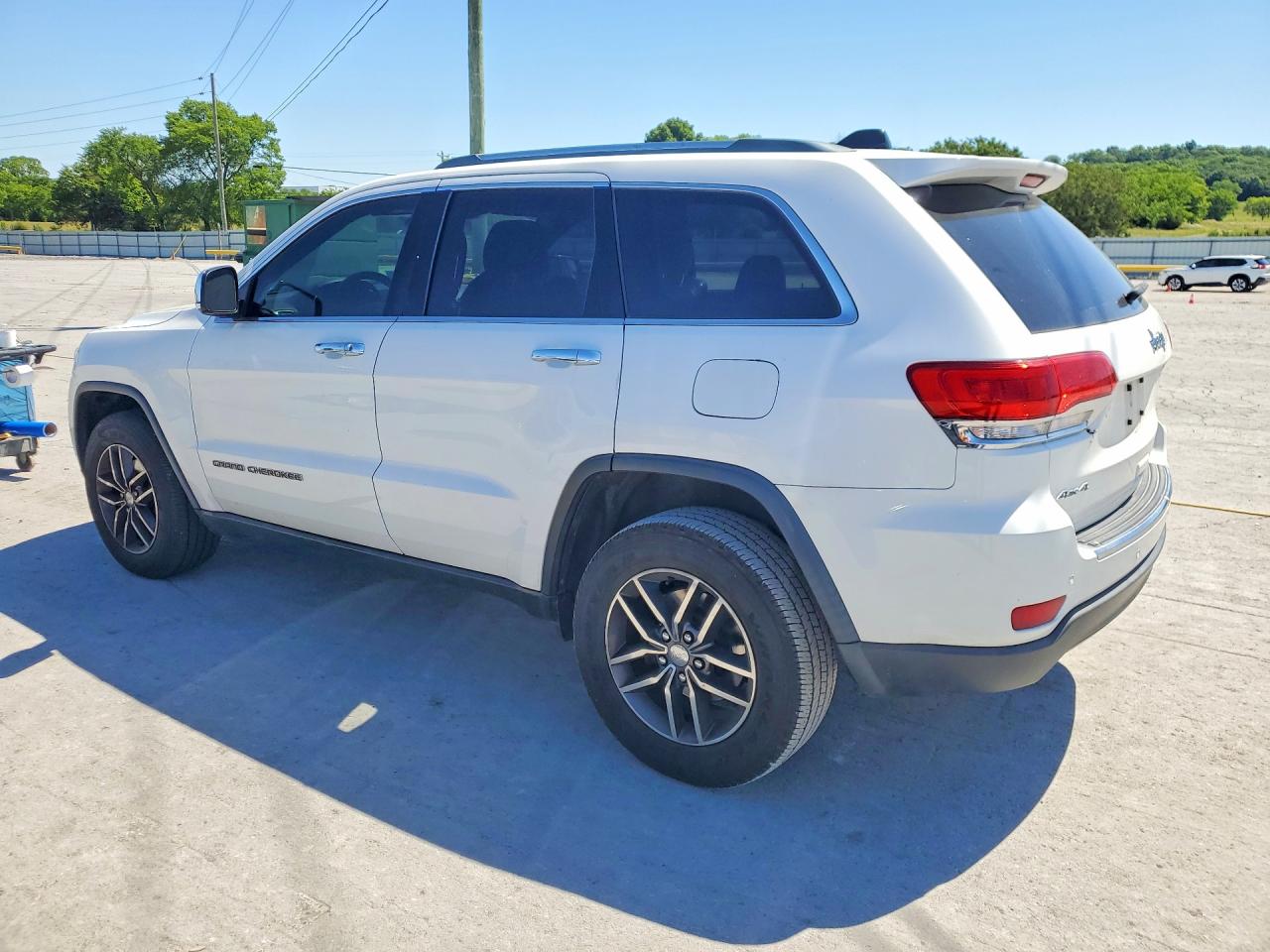 2018 Jeep Grand Cherokee Limited Белый vin: 1C4RJFBG7JC459186
