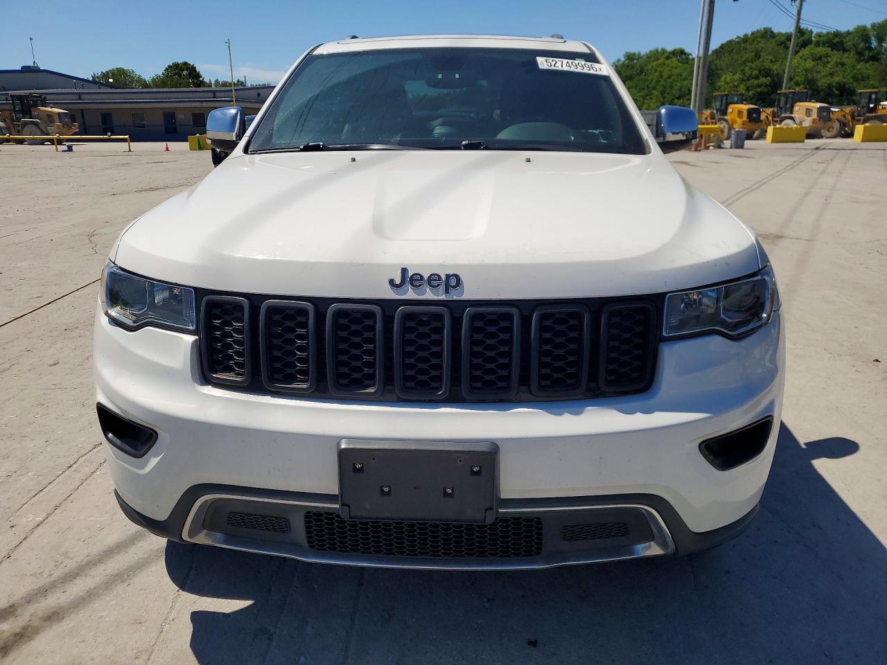 2018 Jeep Grand Cherokee Limited Белый vin: 1C4RJFBG7JC459186
