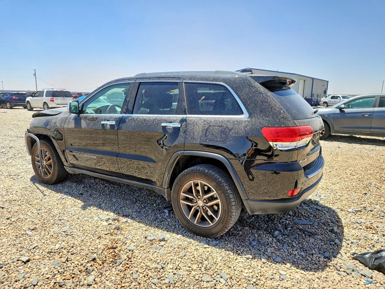 2018 Jeep Grand Cherokee Limited Черный vin: 1C4RJFBG7JC509309
