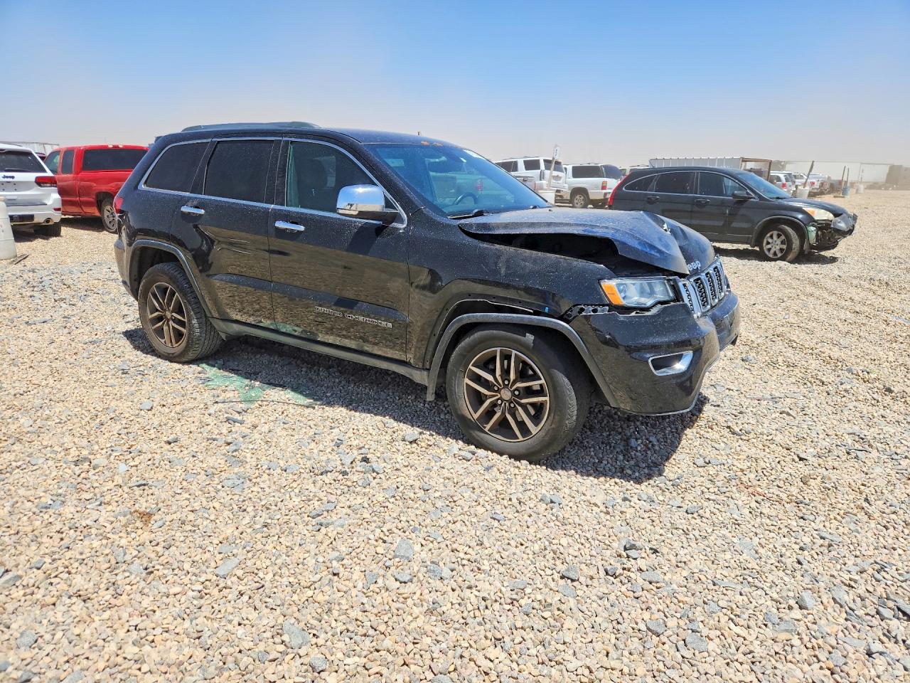 2018 Jeep Grand Cherokee Limited Черный vin: 1C4RJFBG7JC509309