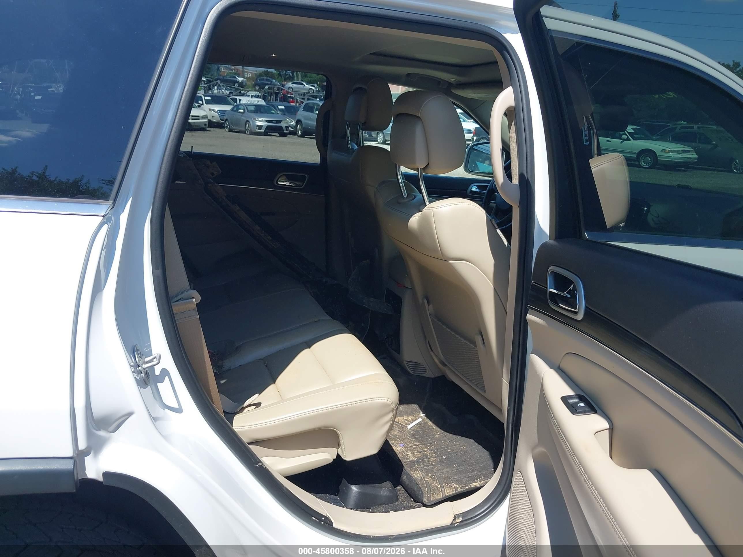 2019 Jeep Grand Cherokee Limited 4x4 White vin: 1C4RJFBG7KC649068