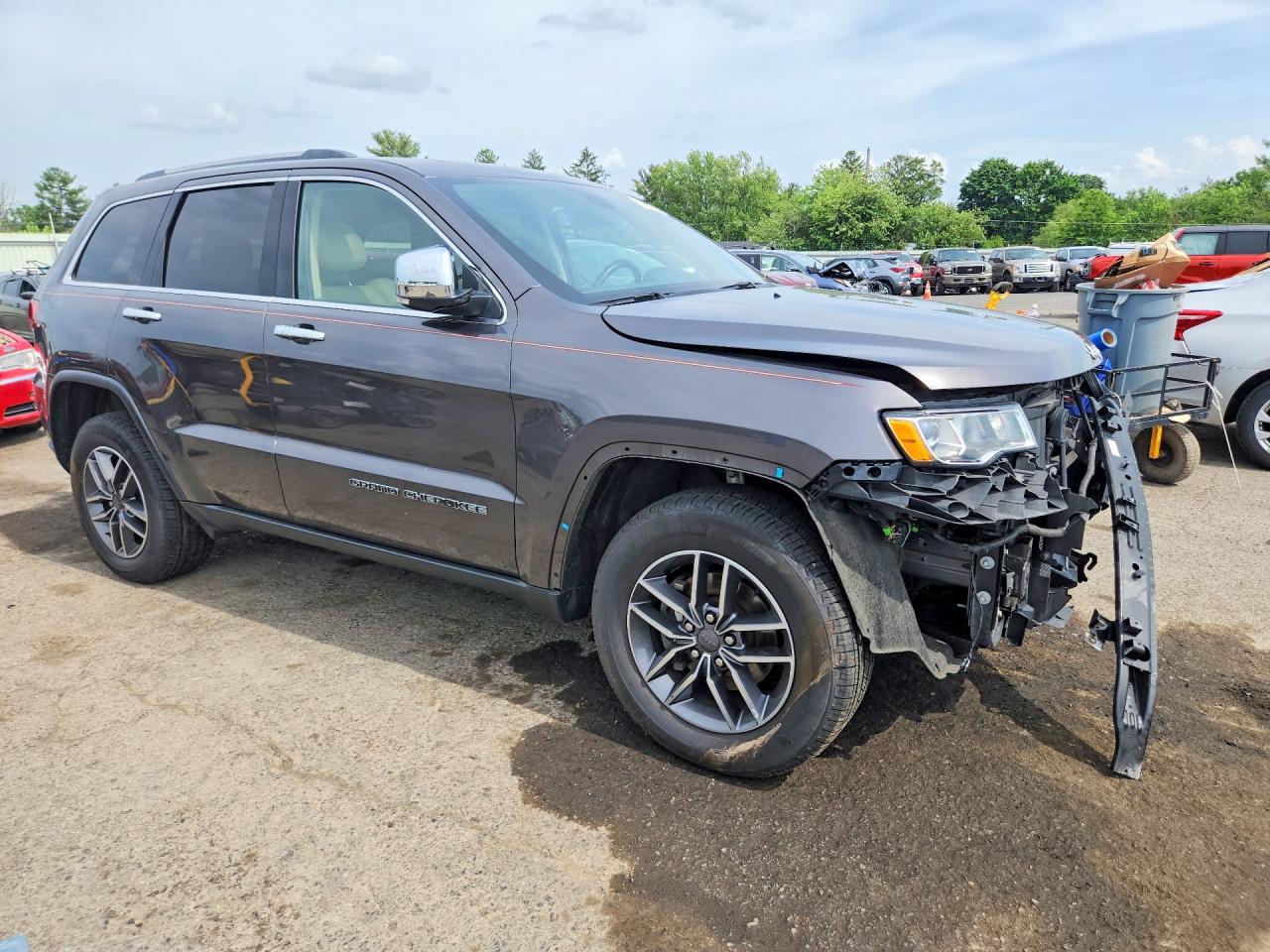 2019 Jeep Grand Cherokee Limited Charcoal vin: 1C4RJFBG7KC825830