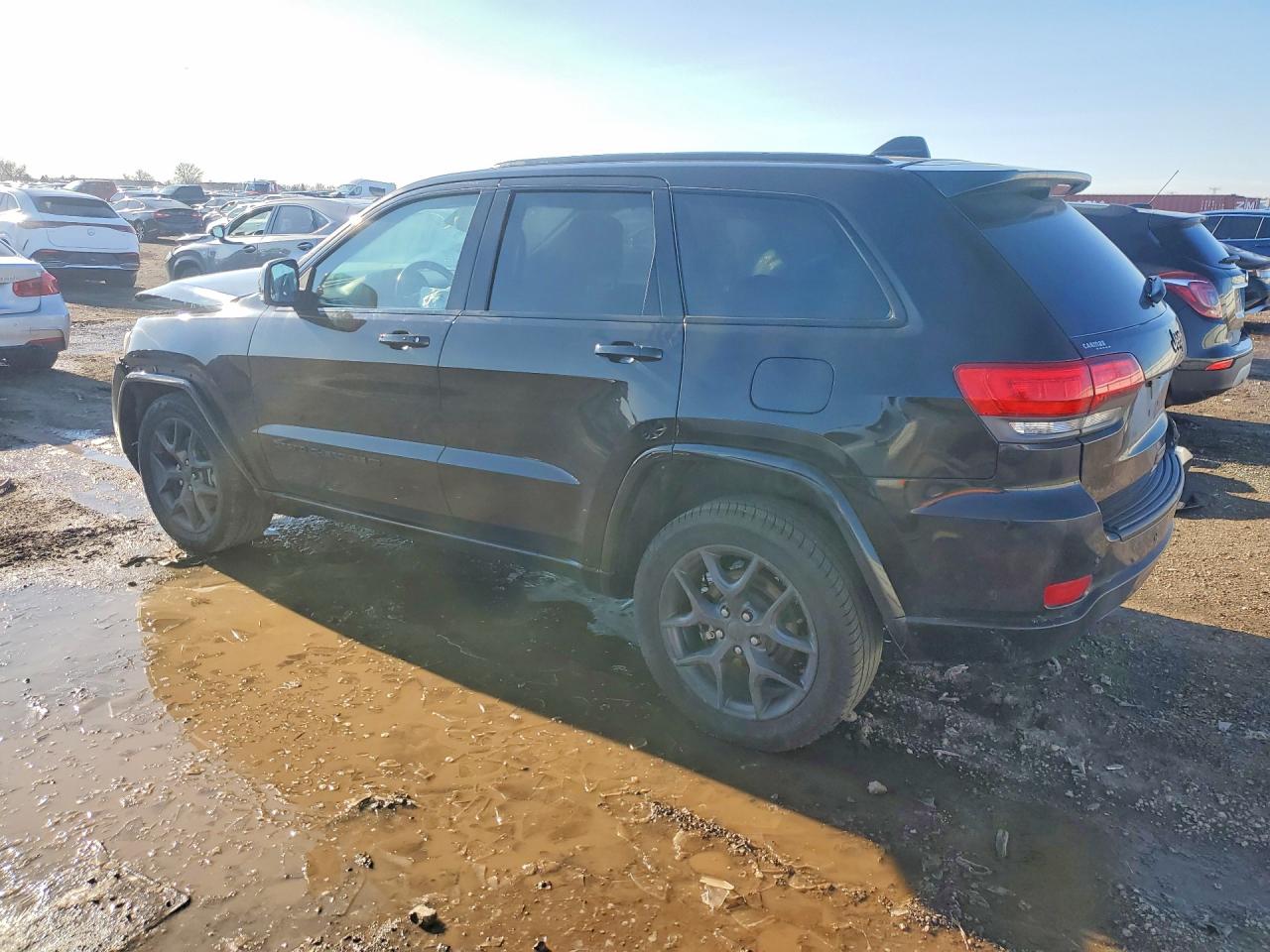 2021 Jeep Grand Cherokee Limited Black vin: 1C4RJFBG7MC676256