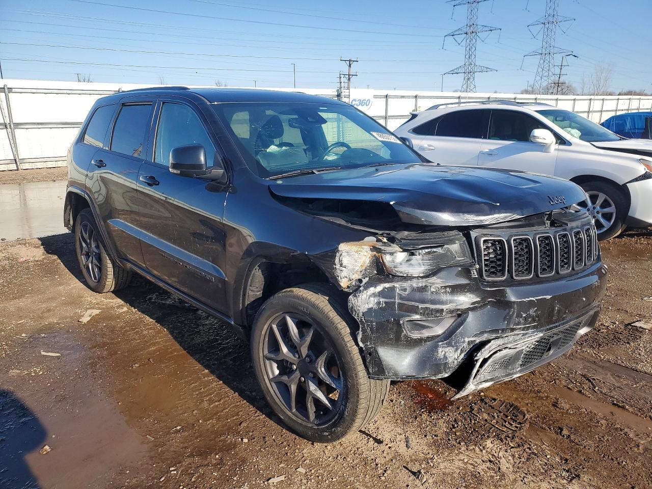 2021 Jeep Grand Cherokee Limited Black vin: 1C4RJFBG7MC676256