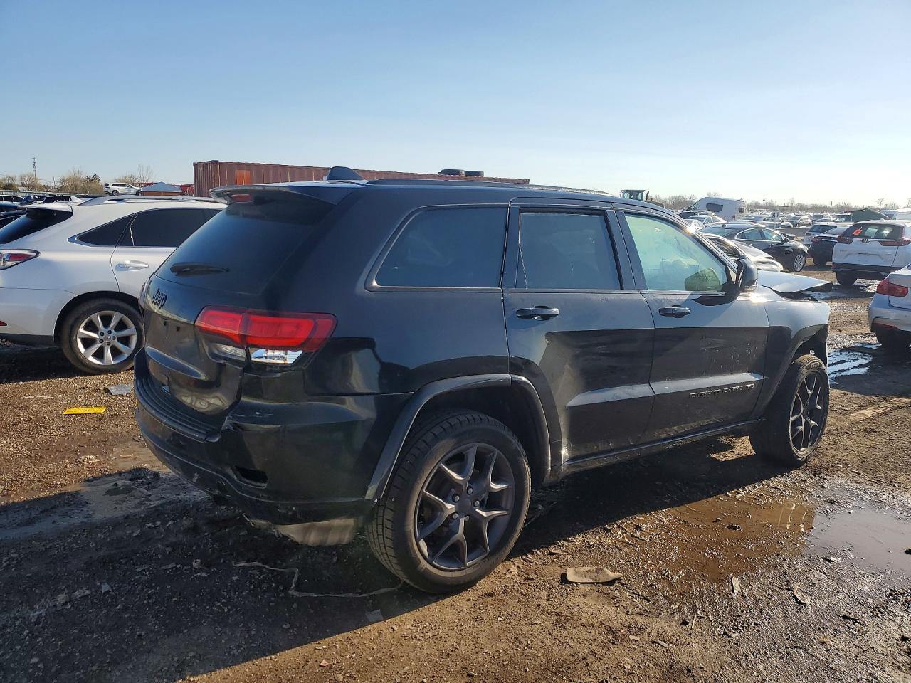 2021 Jeep Grand Cherokee Limited Black vin: 1C4RJFBG7MC676256