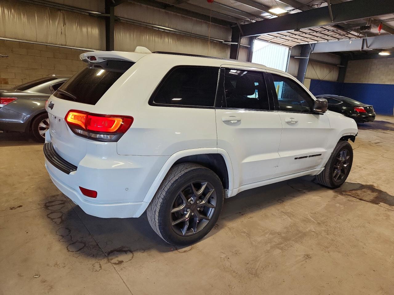 2021 Jeep Grand Cherokee Limited White vin: 1C4RJFBG7MC726833